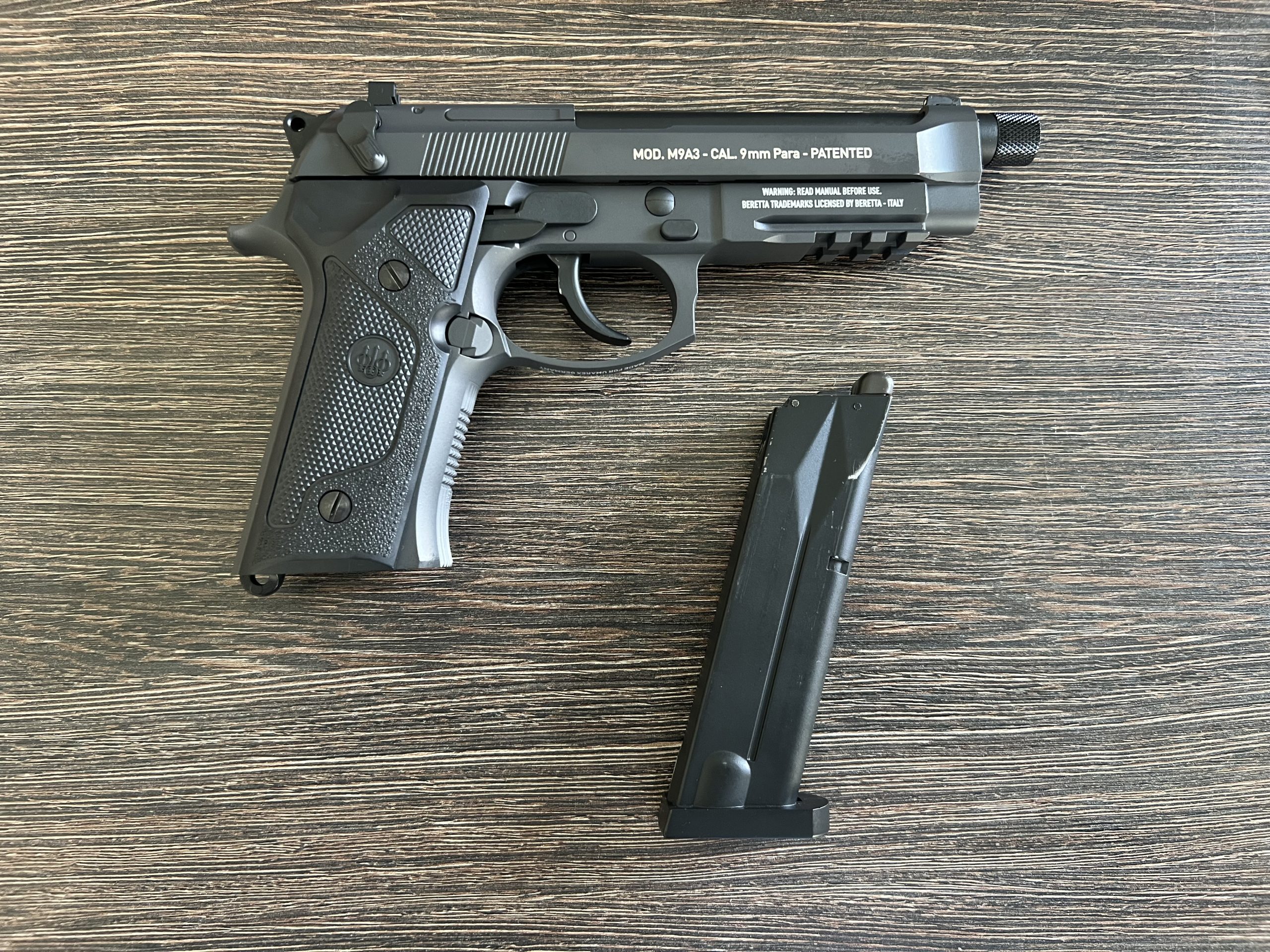 Pack complet BERETTA M9A3 FM – 4,5 mm bille acier – UMAREX