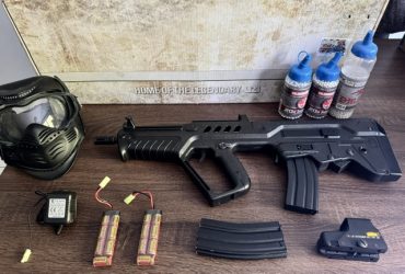 Pack complet Airsoft IWI Tavor 21 AEG (Umarex) + accessoires
