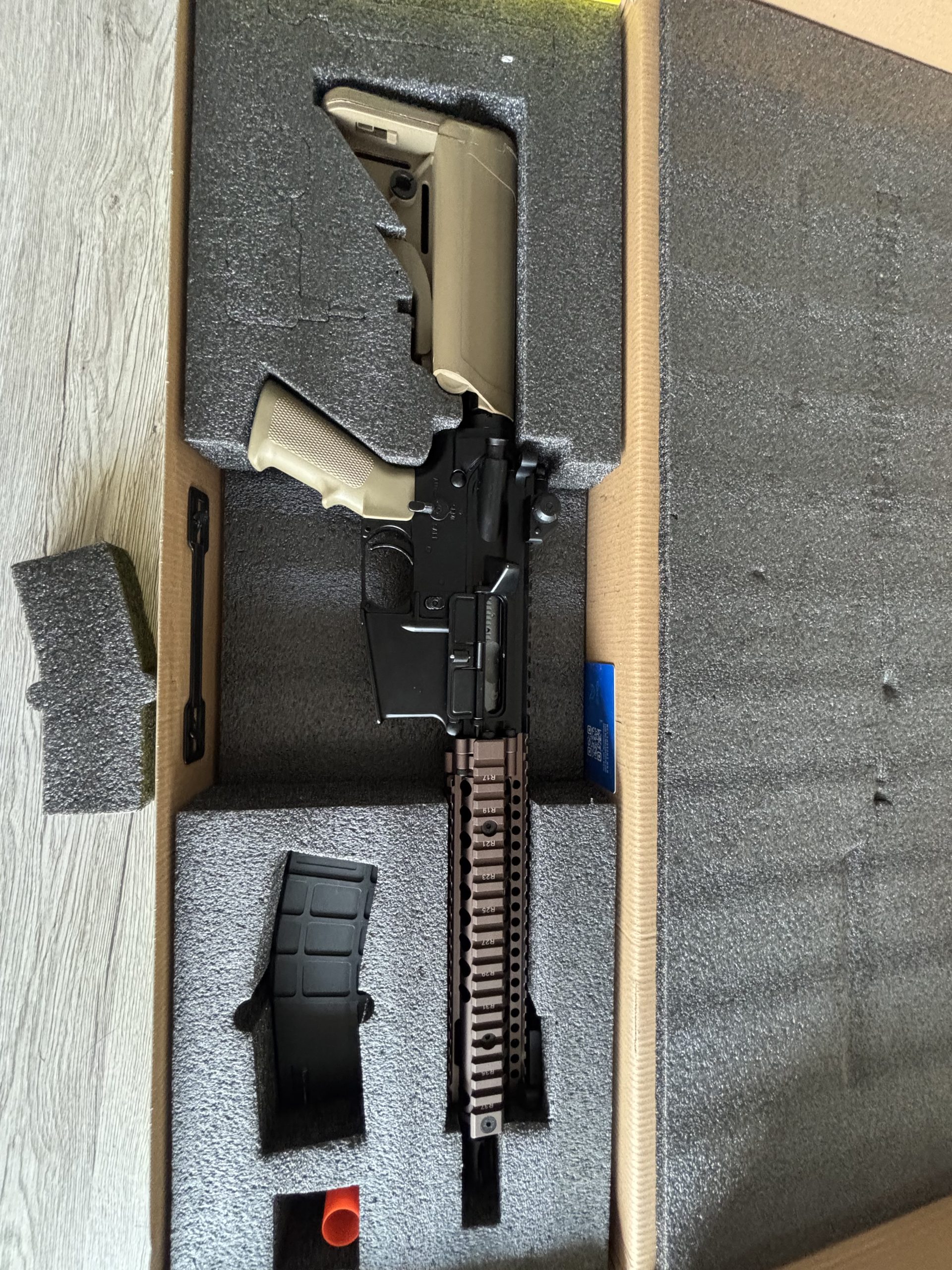 Mk18 mod 1 DANIEL DÉFENSE GBBR golden eagle