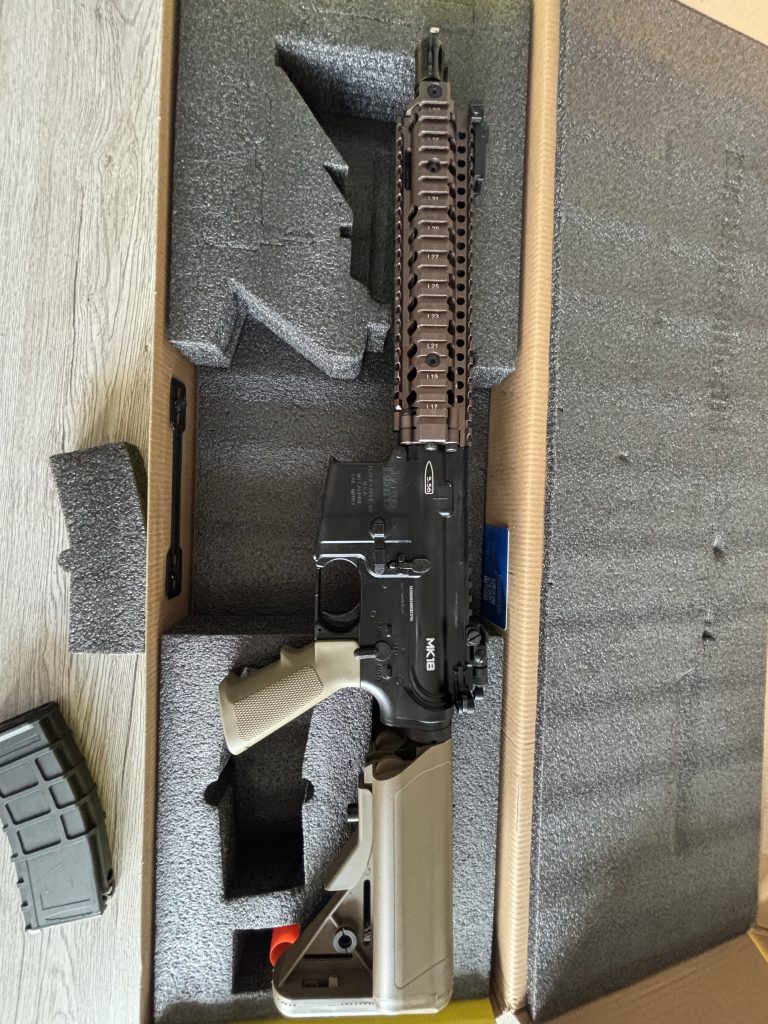 Mk18 mod 1 DANIEL DÉFENSE GBBR golden eagle