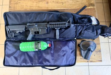 Pack Complet Airsoft – Réplique M4 Colt, Fusil Sniper Type L96 & Équipement Tactique Tactique