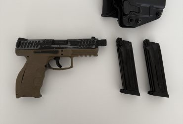 Pistolet HK VP9 Tactical GBB Gaz Blowback VFC Umarex – Tan & Noir