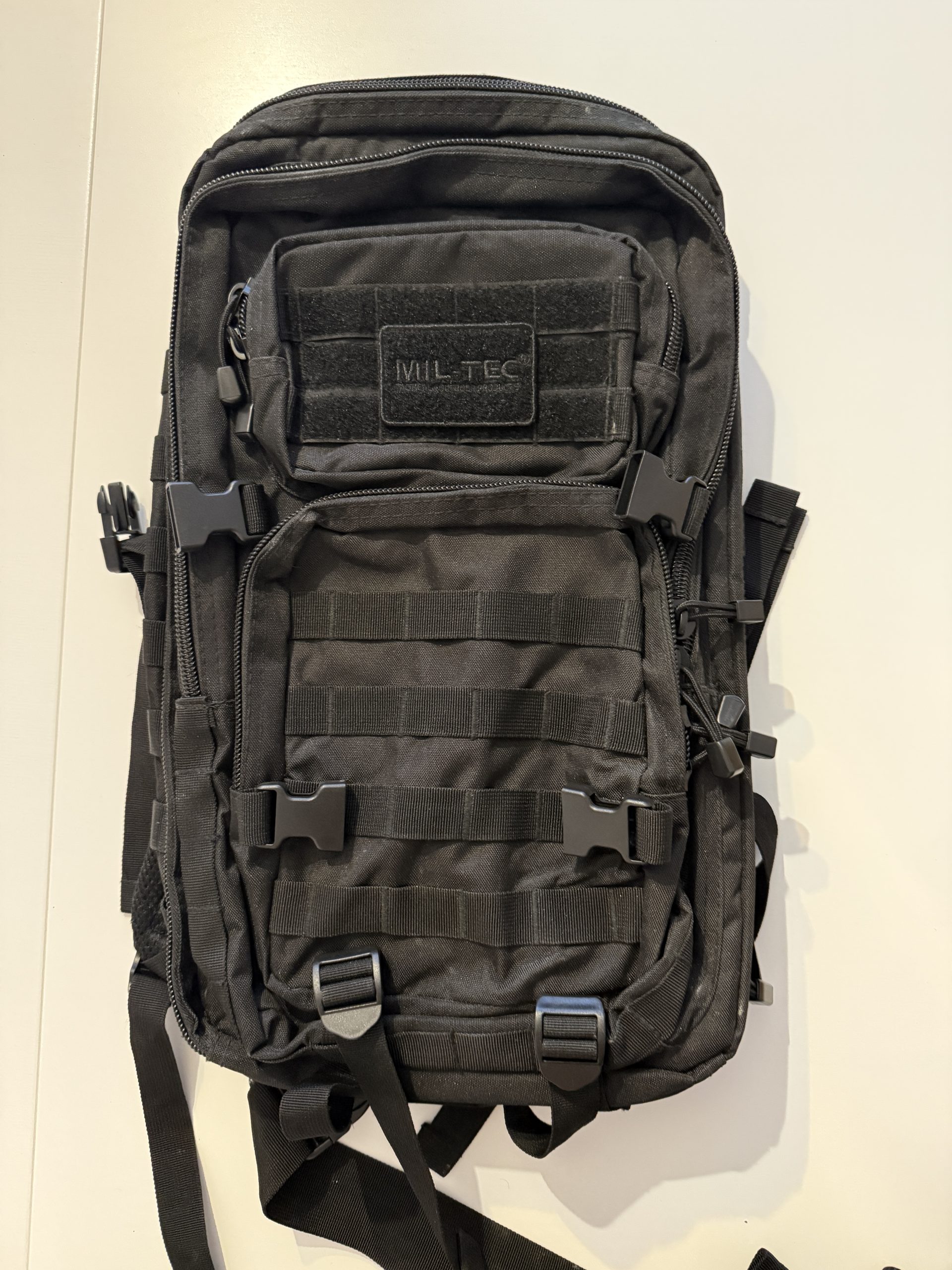 Sac à dos Mil-Tec US Assault 20L – Noir