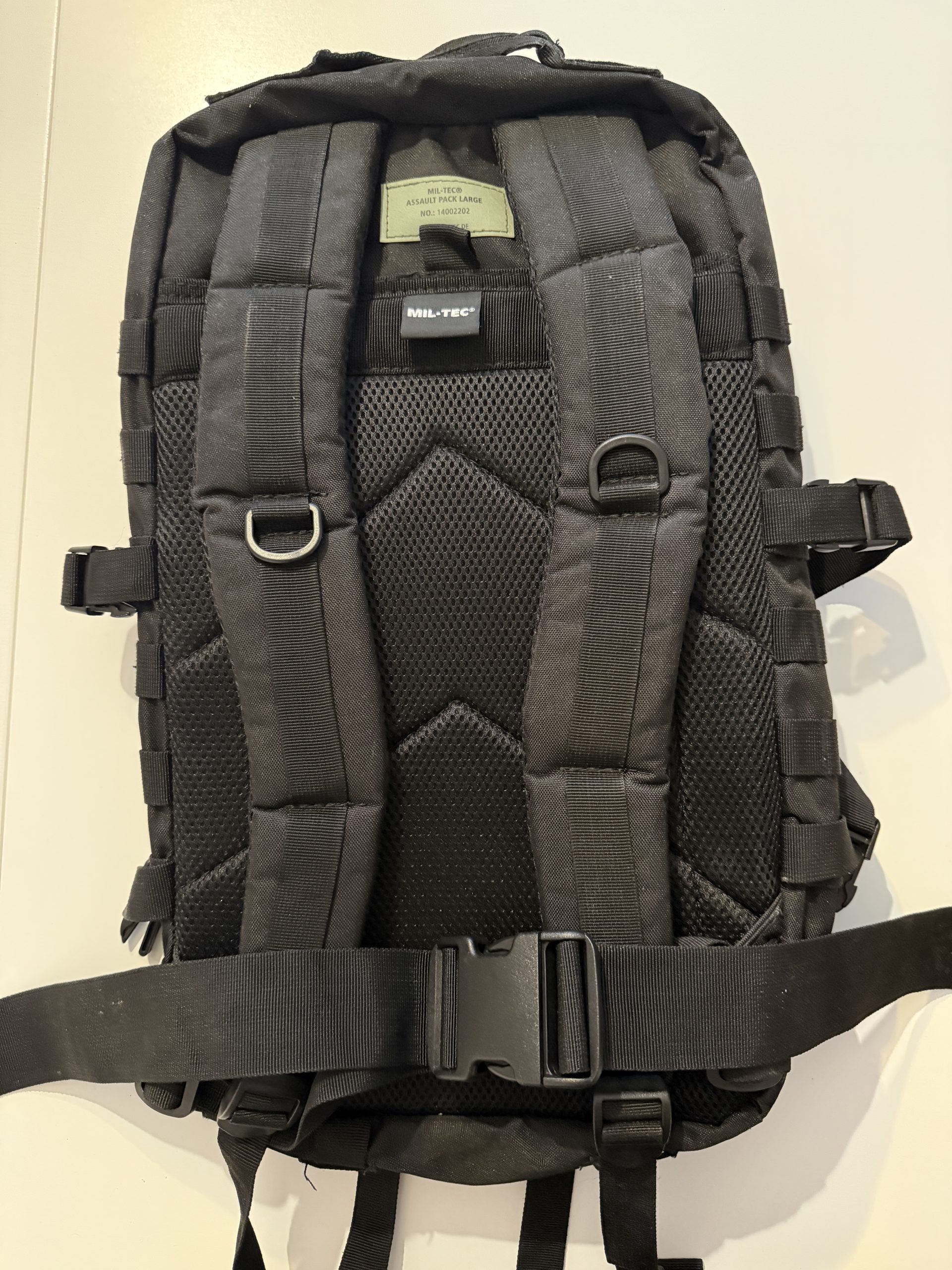 Sac à dos Mil-Tec US Assault 20L – Noir