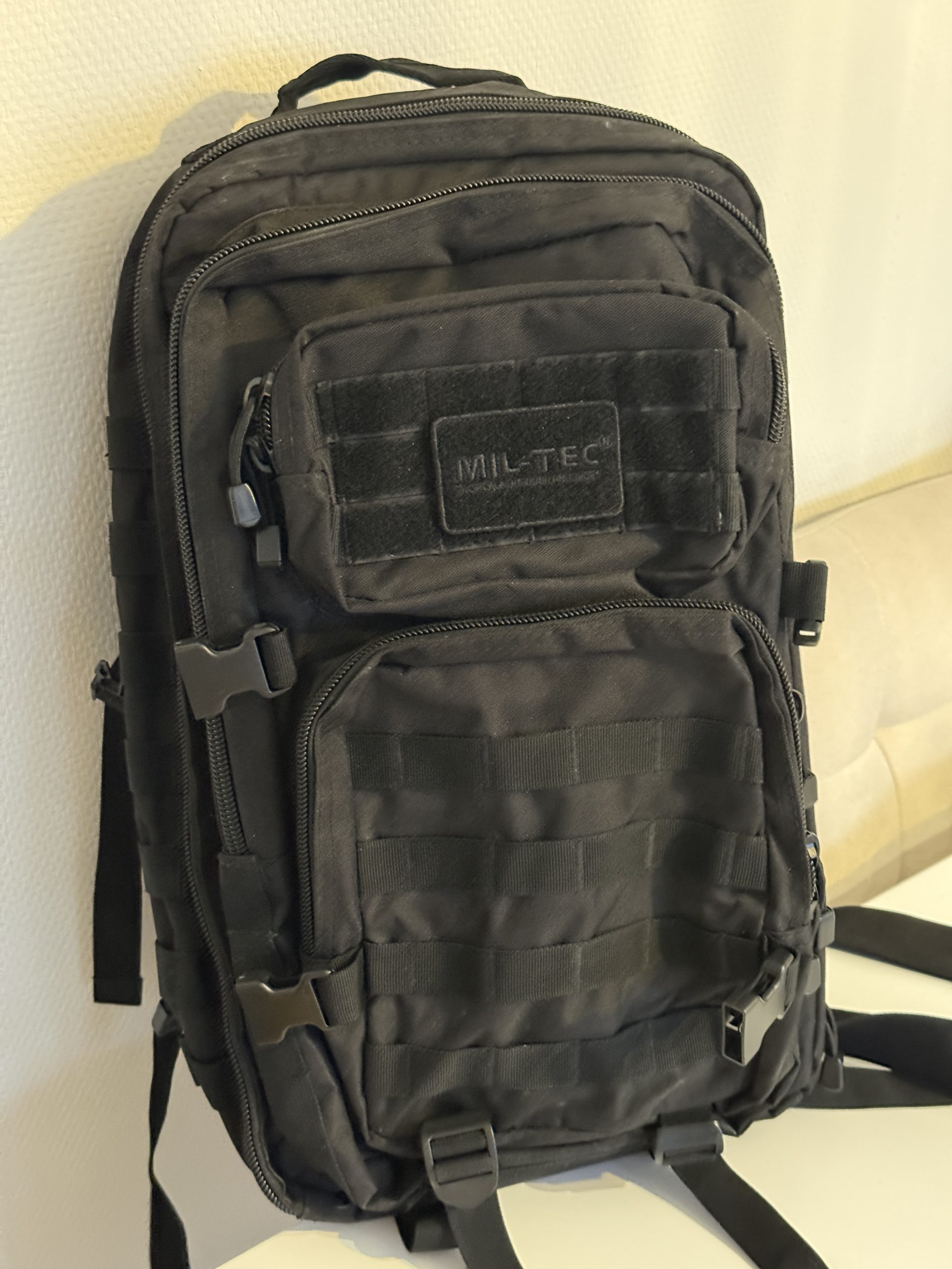 Sac à dos Mil-Tec US Assault 20L – Noir
