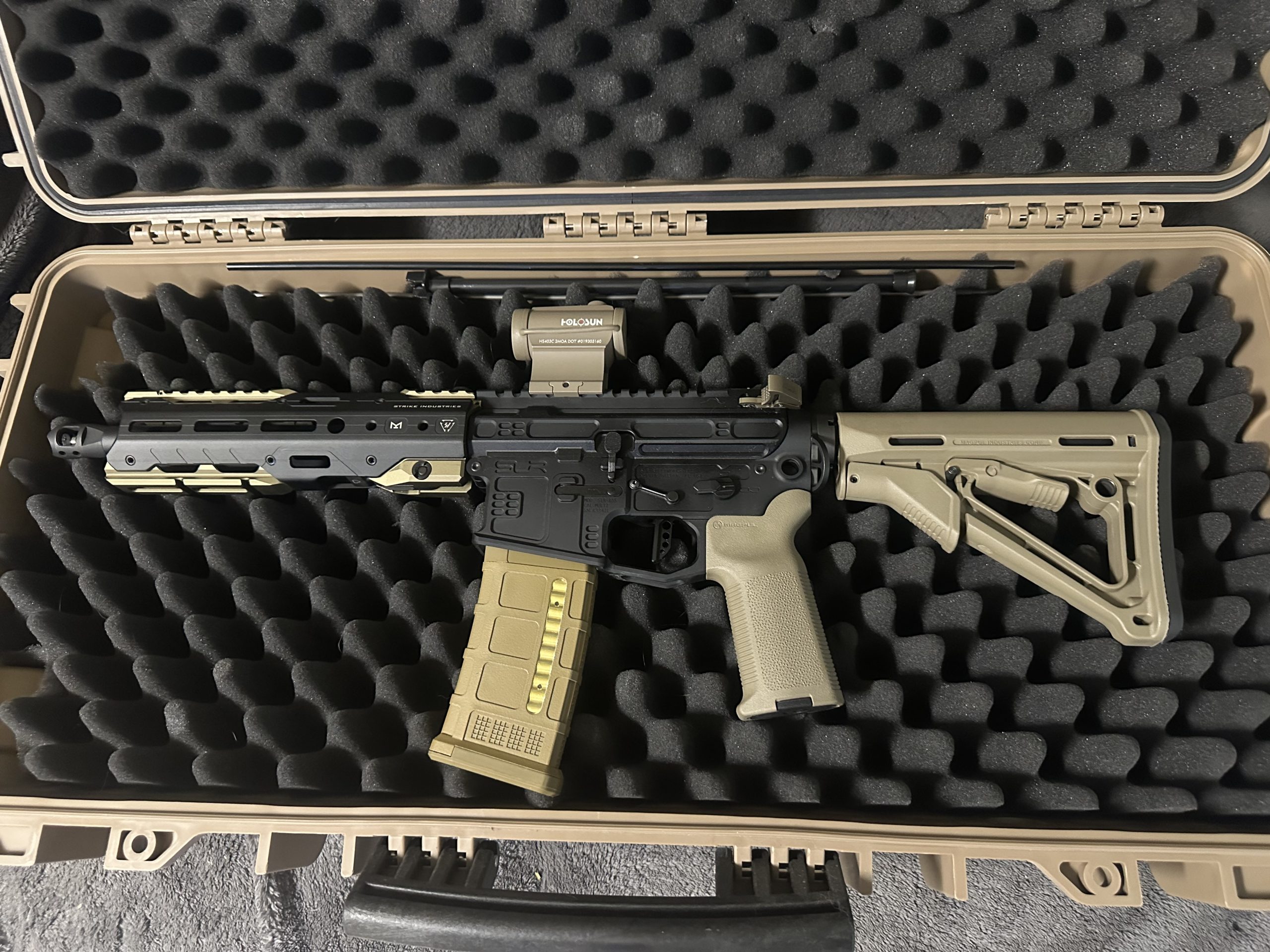 M4 Gbbr Tokyo Marui Strike Industries GRIDLOK Custom SLR Dytac