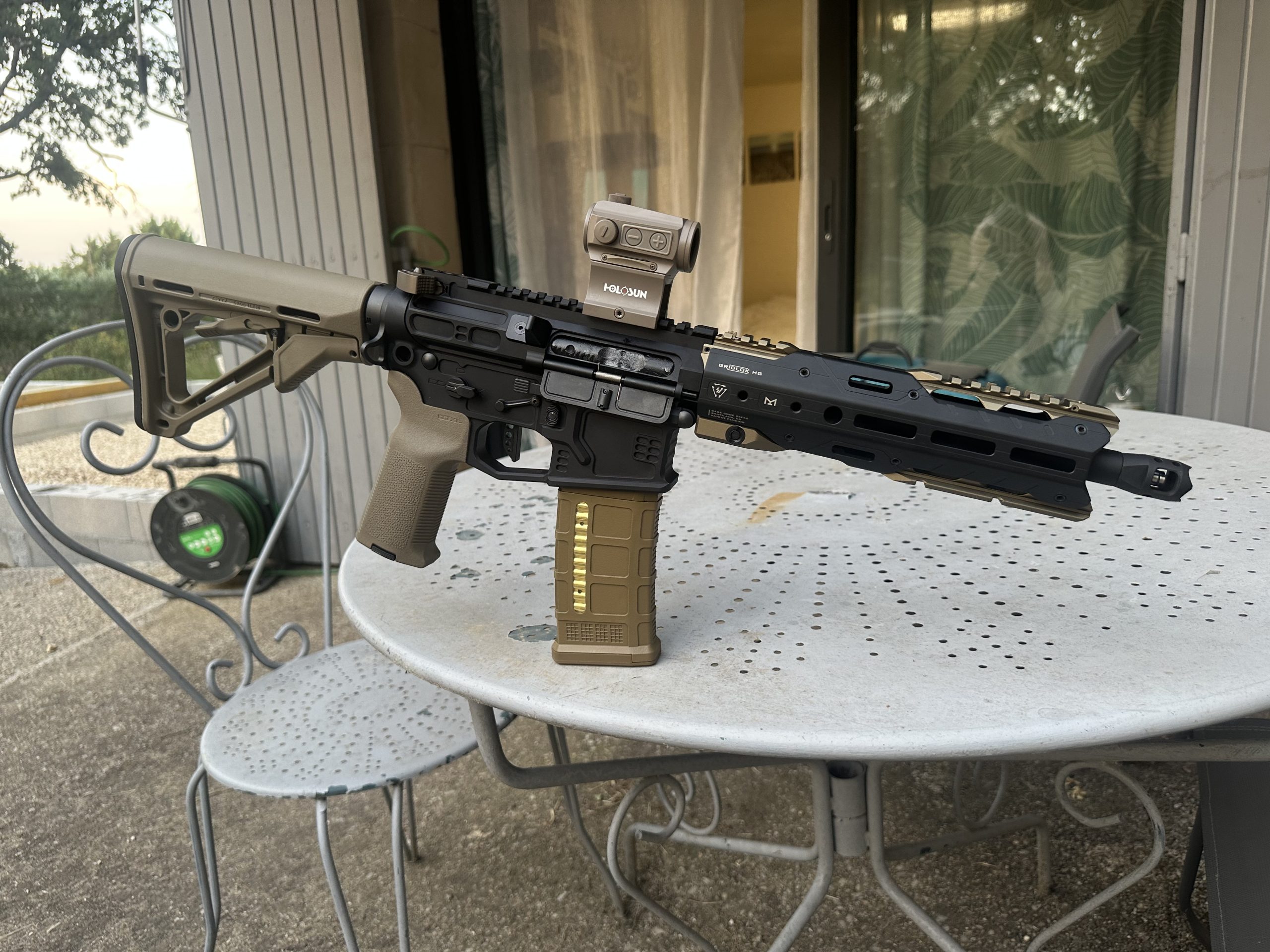 M4 Gbbr Tokyo Marui Strike Industries GRIDLOK Custom SLR Dytac