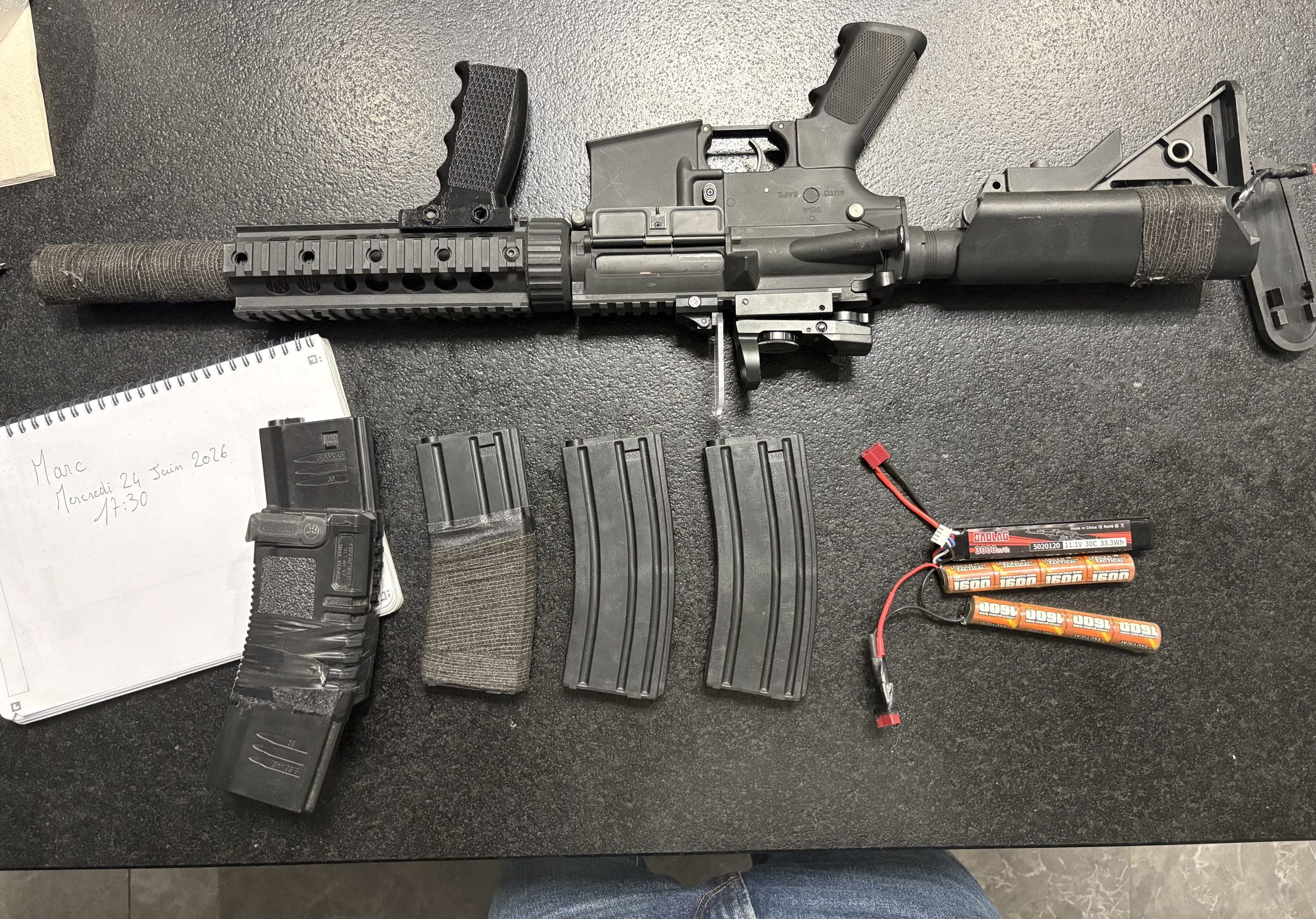 Pack M4 lancer Tactical full équipée