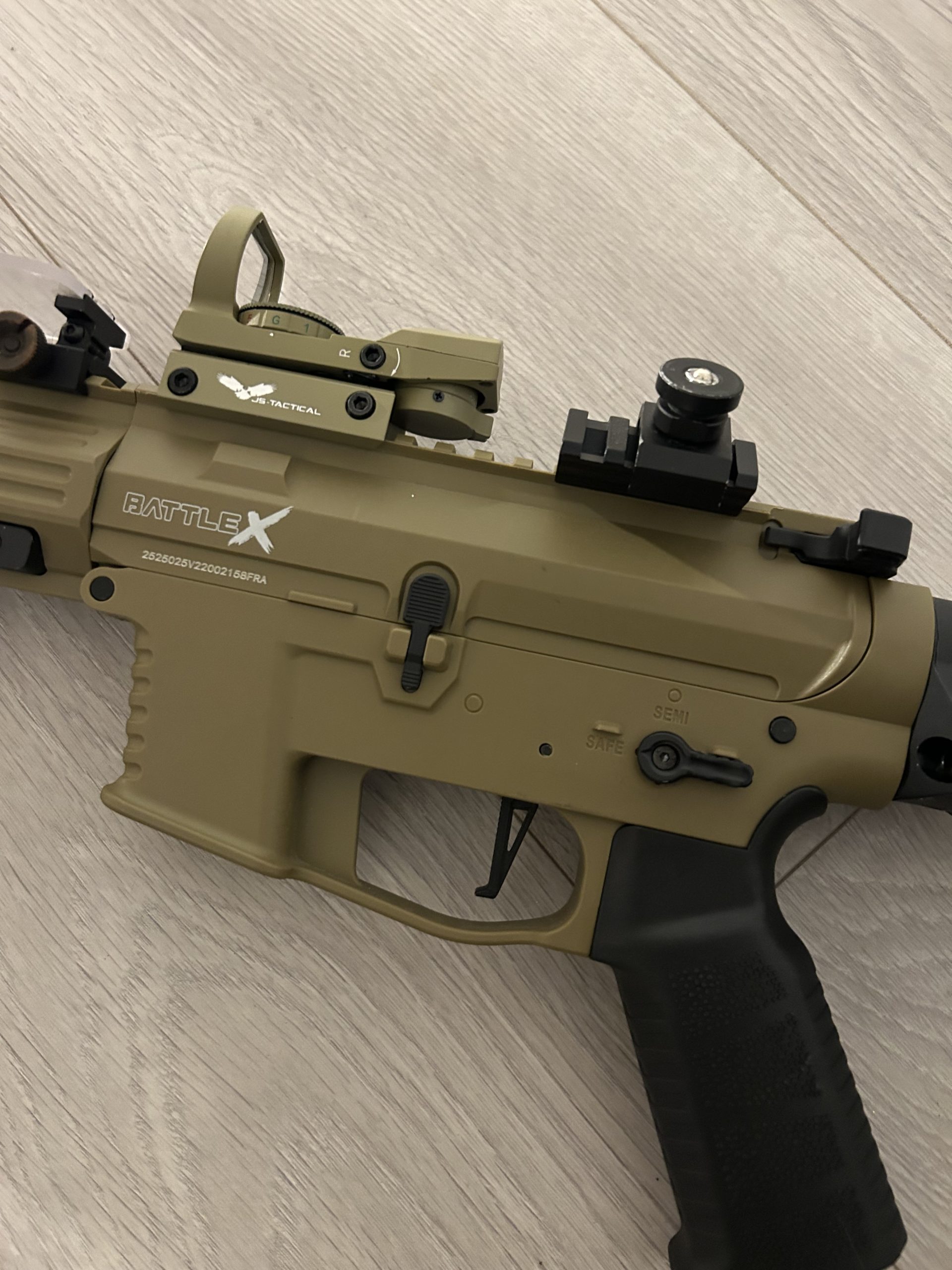Lancer tactical lt35 plus accessoires