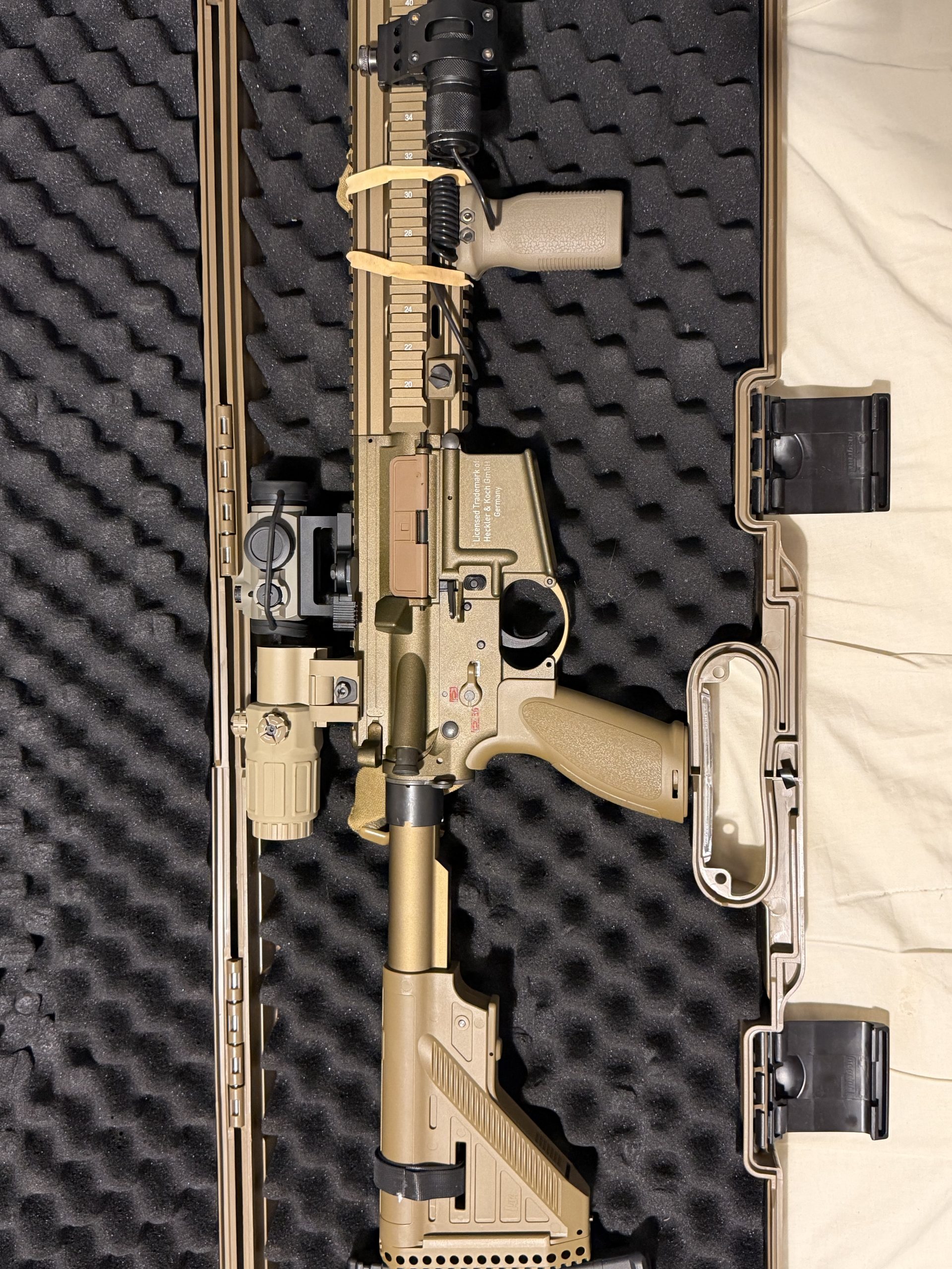 HK416 A5 GBBR + accessoires