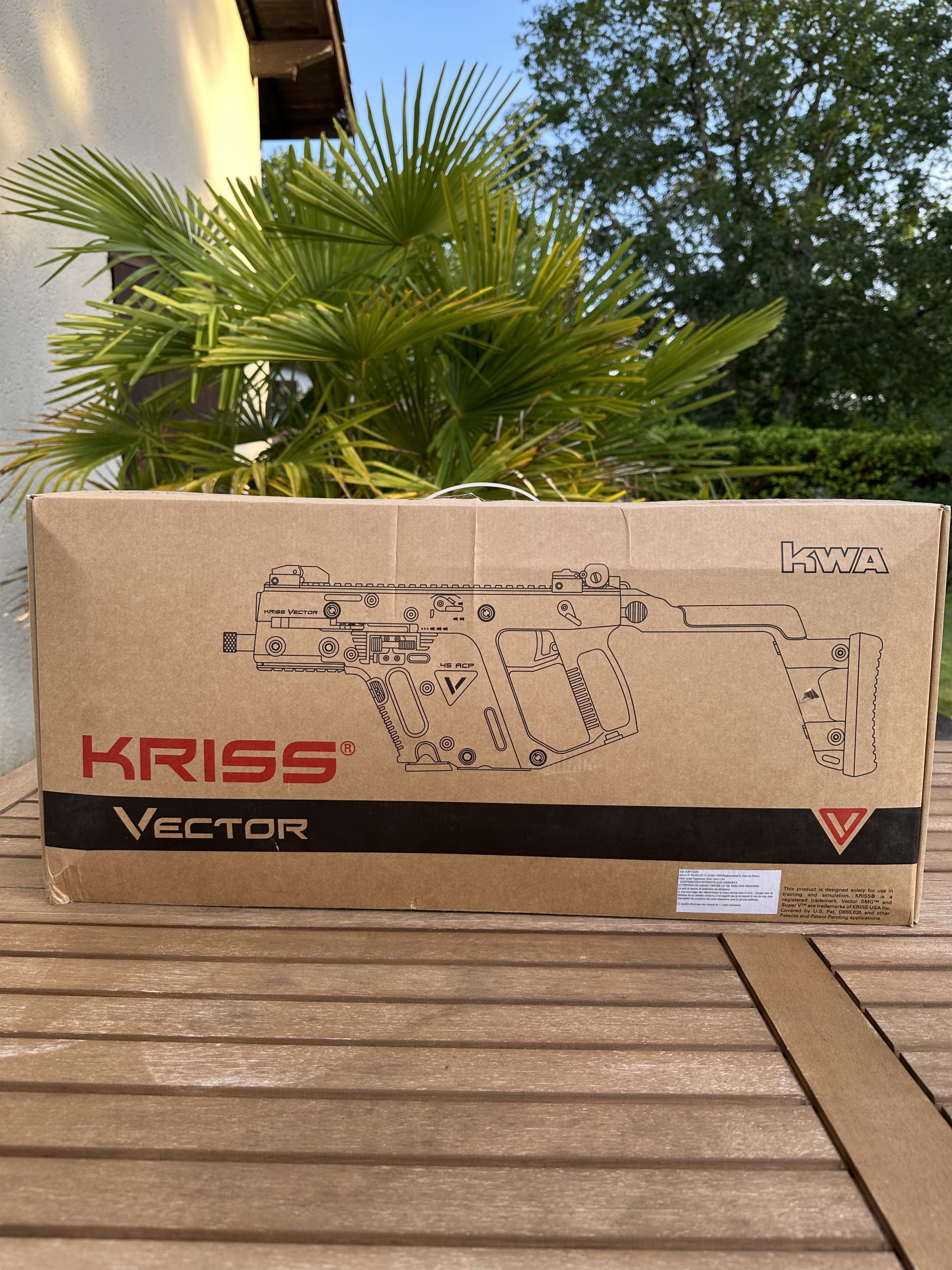KRISS VECTOR KWA GBBR HPA – Excellent état