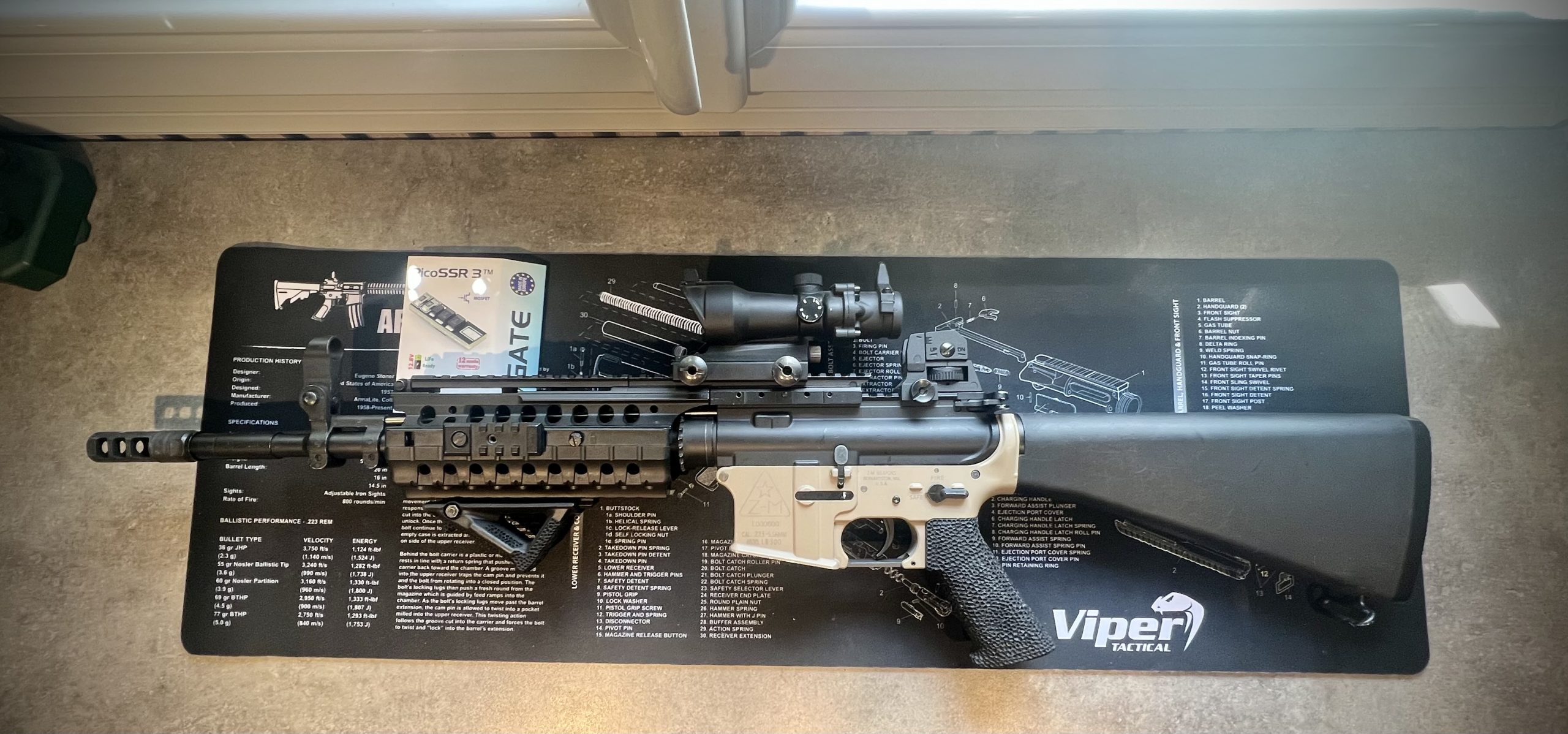 M4 – CQB « humiliator » 0,4joules