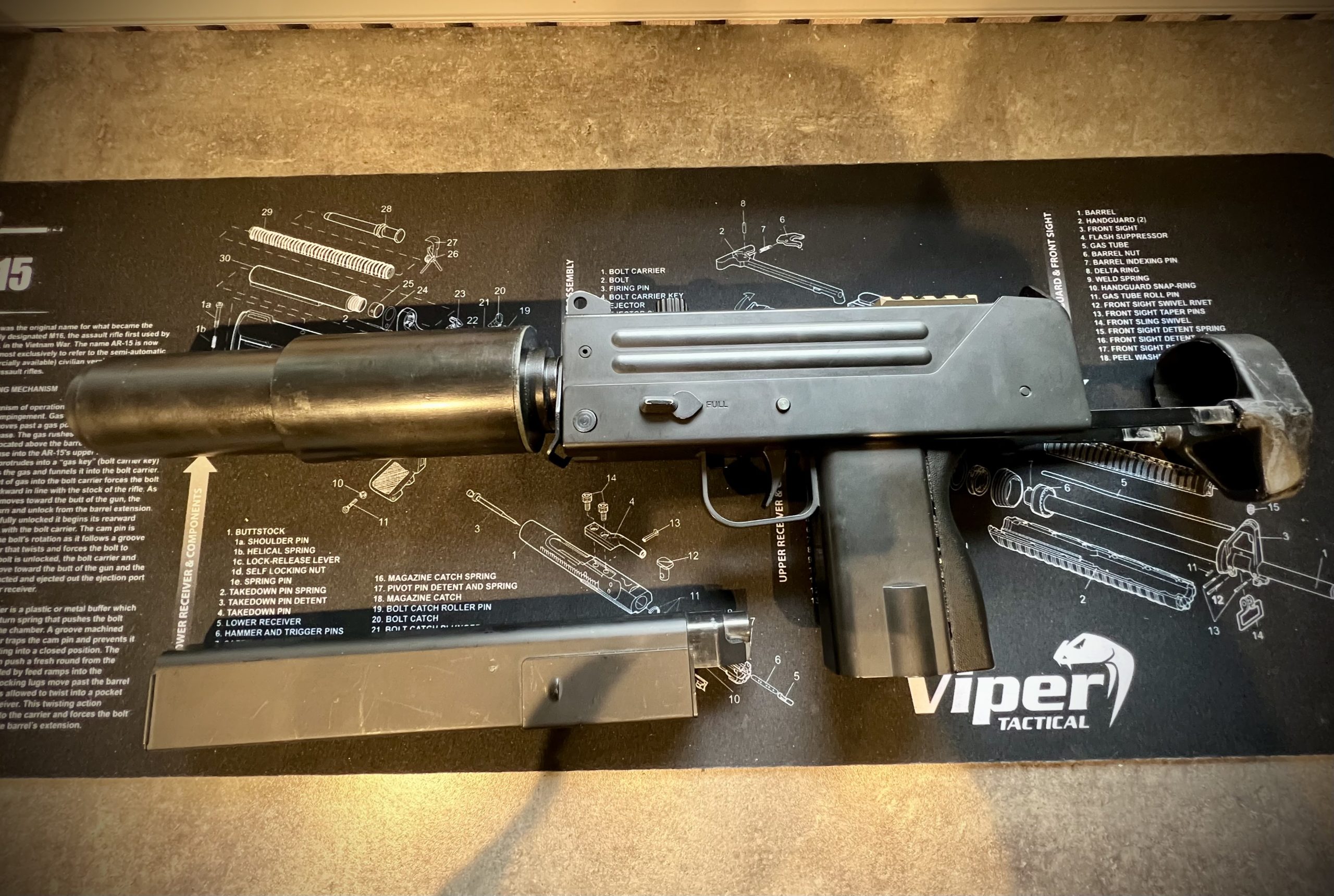 Mac10 « humiliator » – 0.5joules