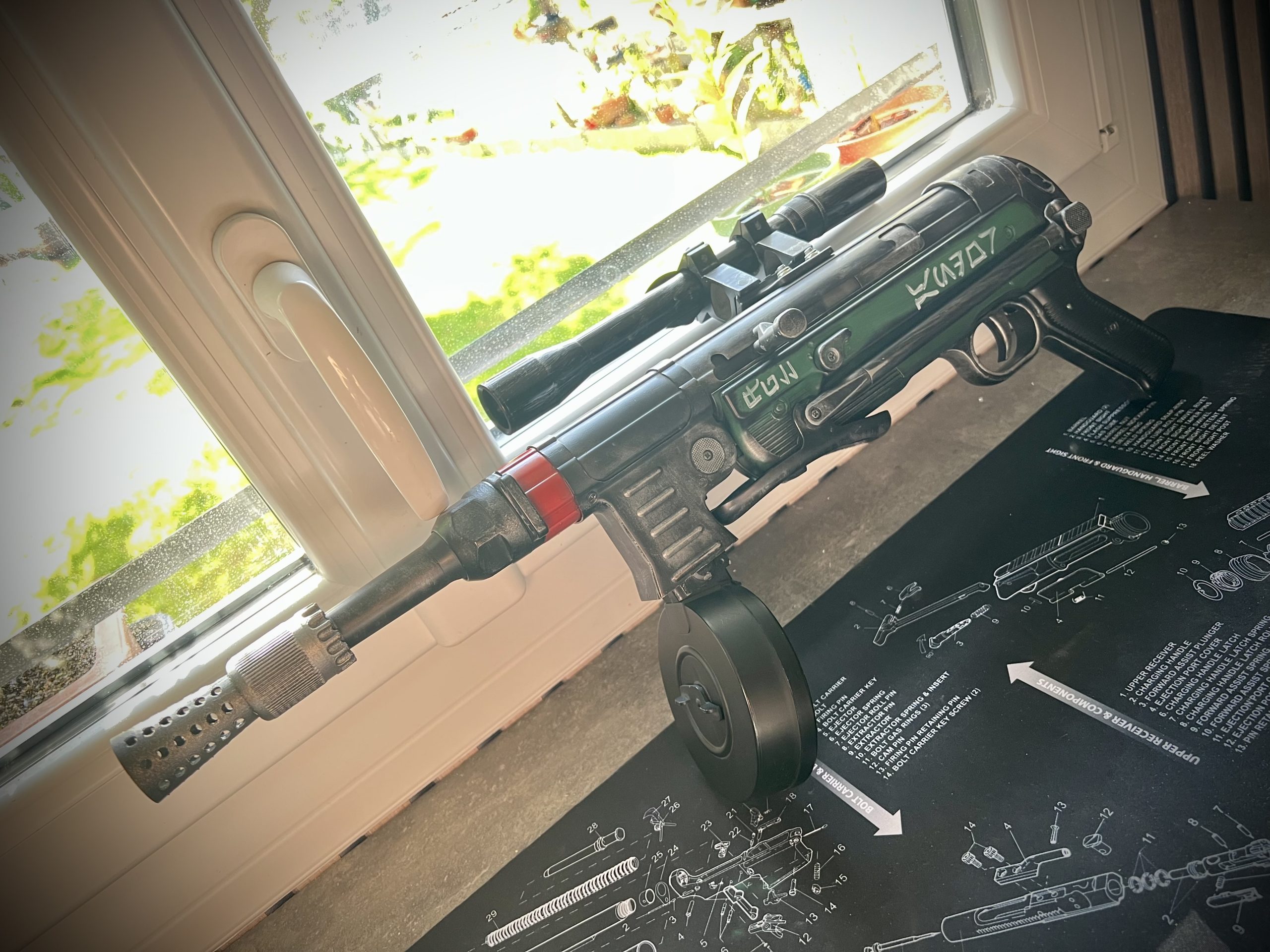 Mp40 AEG Customisée STAR WARS
