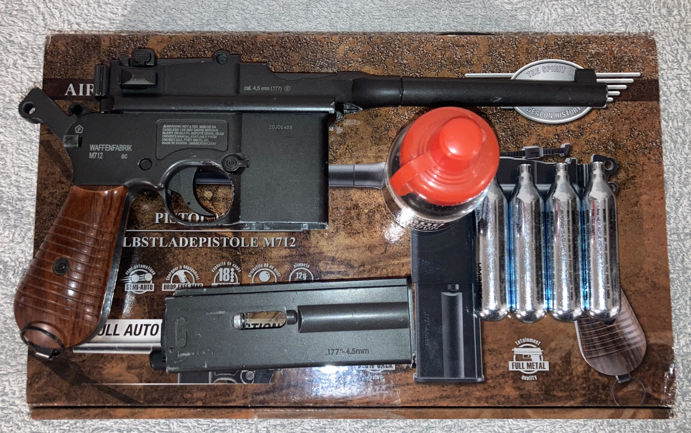 Mauser M712/C96 Schnellfeuer UMAREX LEGEND Blowback/ Full Auto
