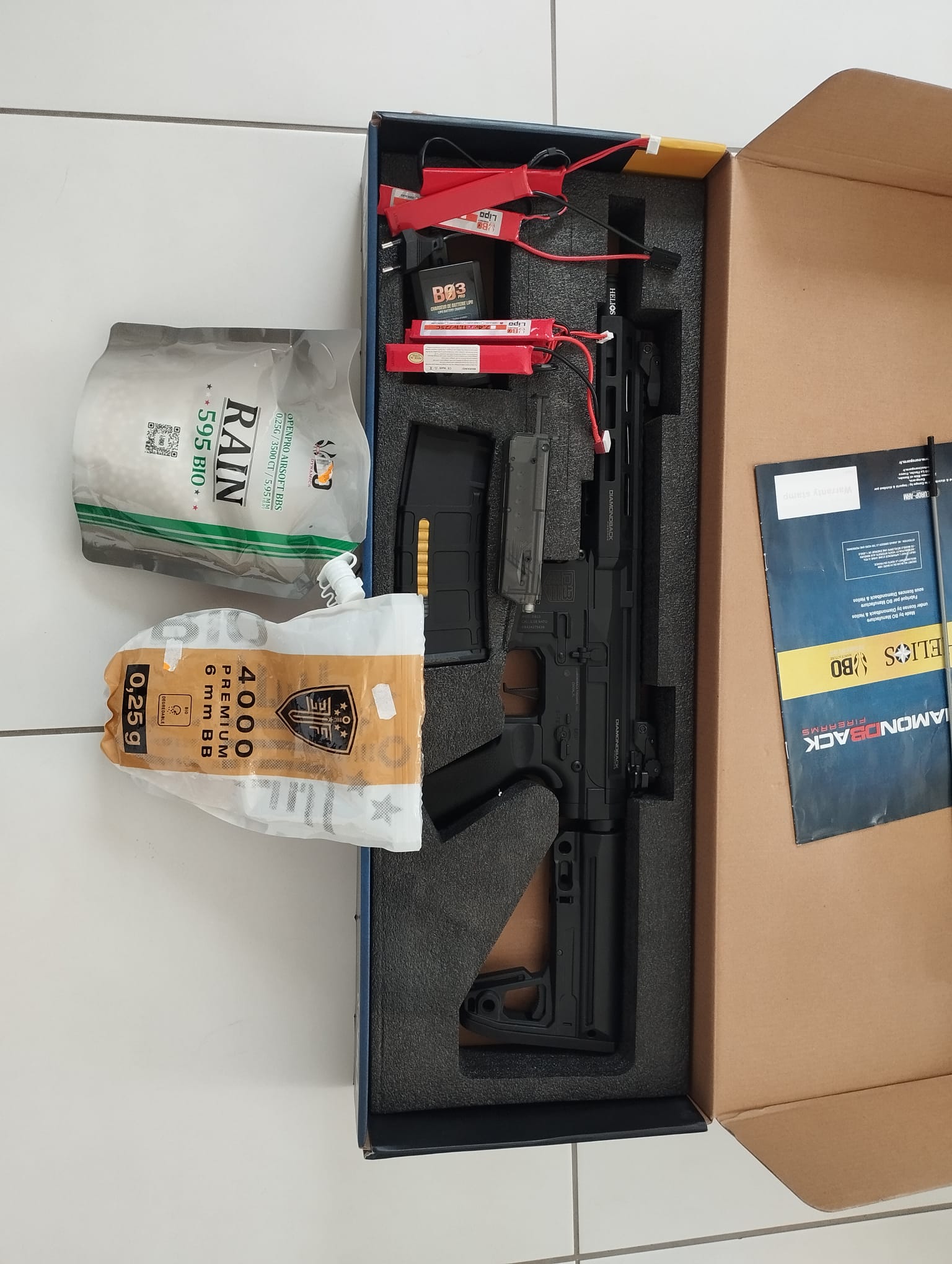 DiamondBack AR15 court