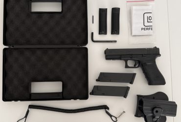 Pistolet Glock 17 Gen 4 Co2 GBB Blowback Cybergun KWC – Noir