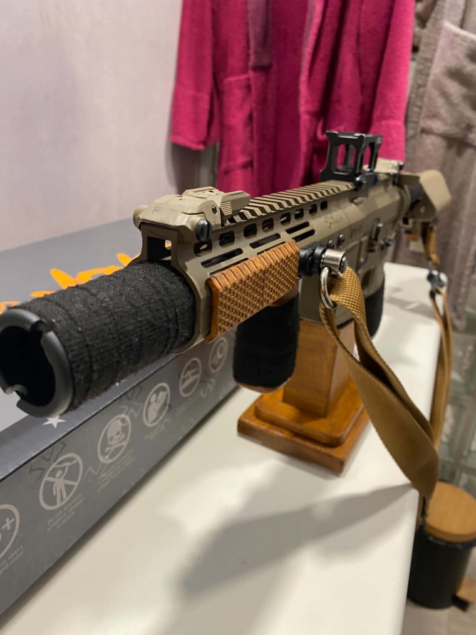 PACK COMPLET prépa interne et externe cyma platinum NOVESKE 7,5" diplomat gen 3 eshooter ETU, jamais utilisé sur terrain d'airsoft