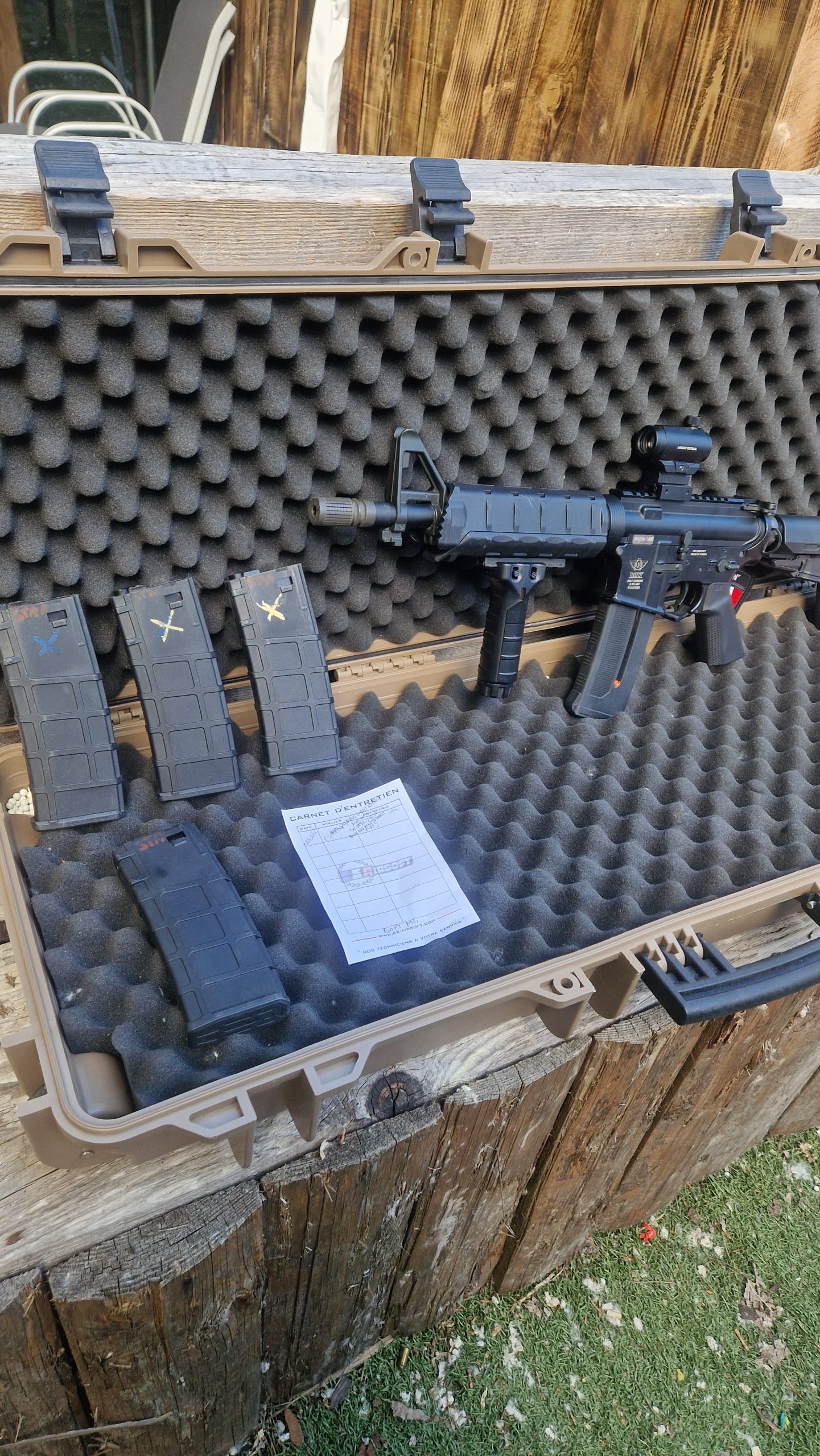 🔥 BOLT M4 / M16 BLOWBACK BRSS – FULL PACK – Révisée CS Airsoft 🔥