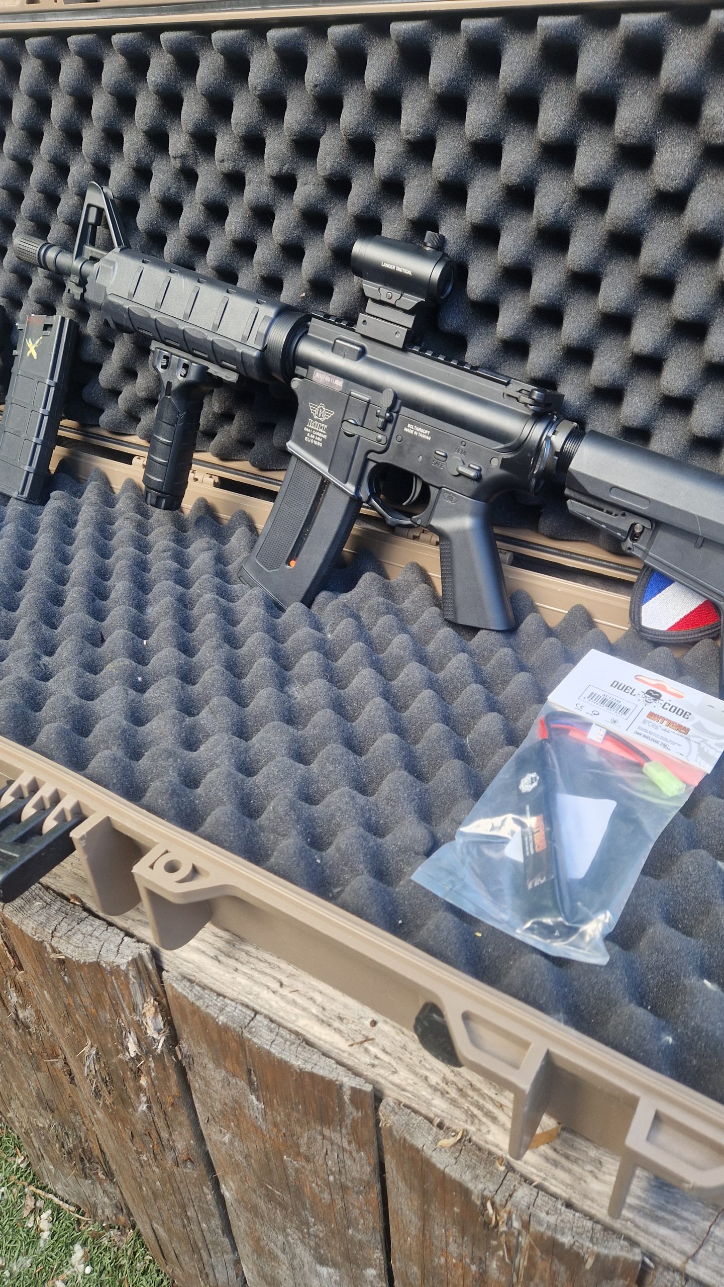 🔥 BOLT M4 / M16 BLOWBACK BRSS – FULL PACK – Révisée CS Airsoft 🔥