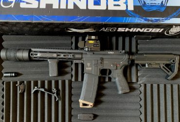M4 AEG Shinobi (fiabilisée + accessoires)