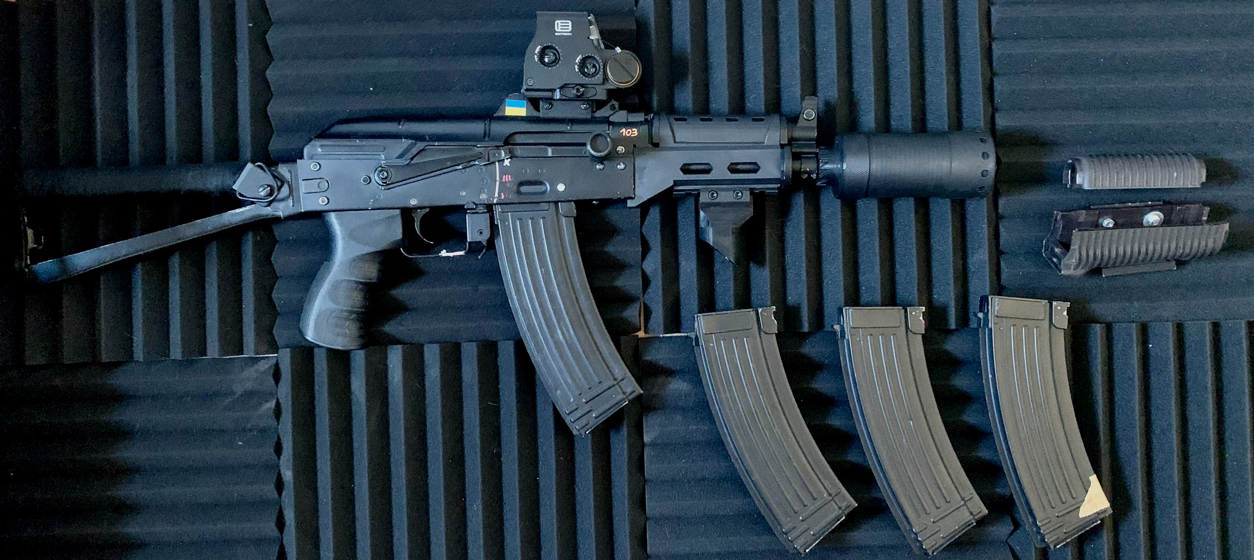 AK74SU Cyma (Upgrade + accessoires)
