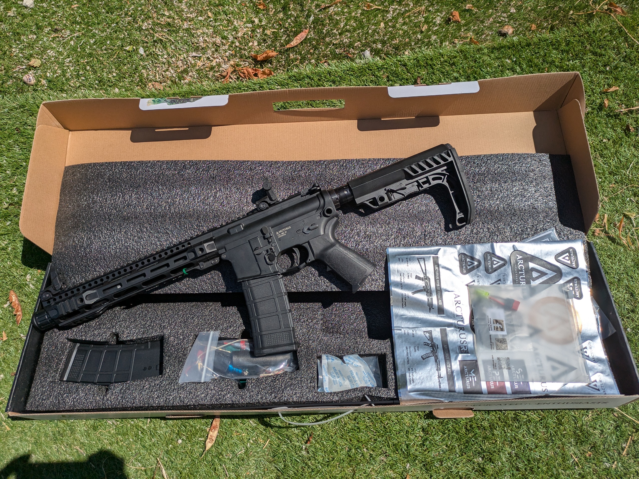 Ar15 hPa sans tuyaux full métal
