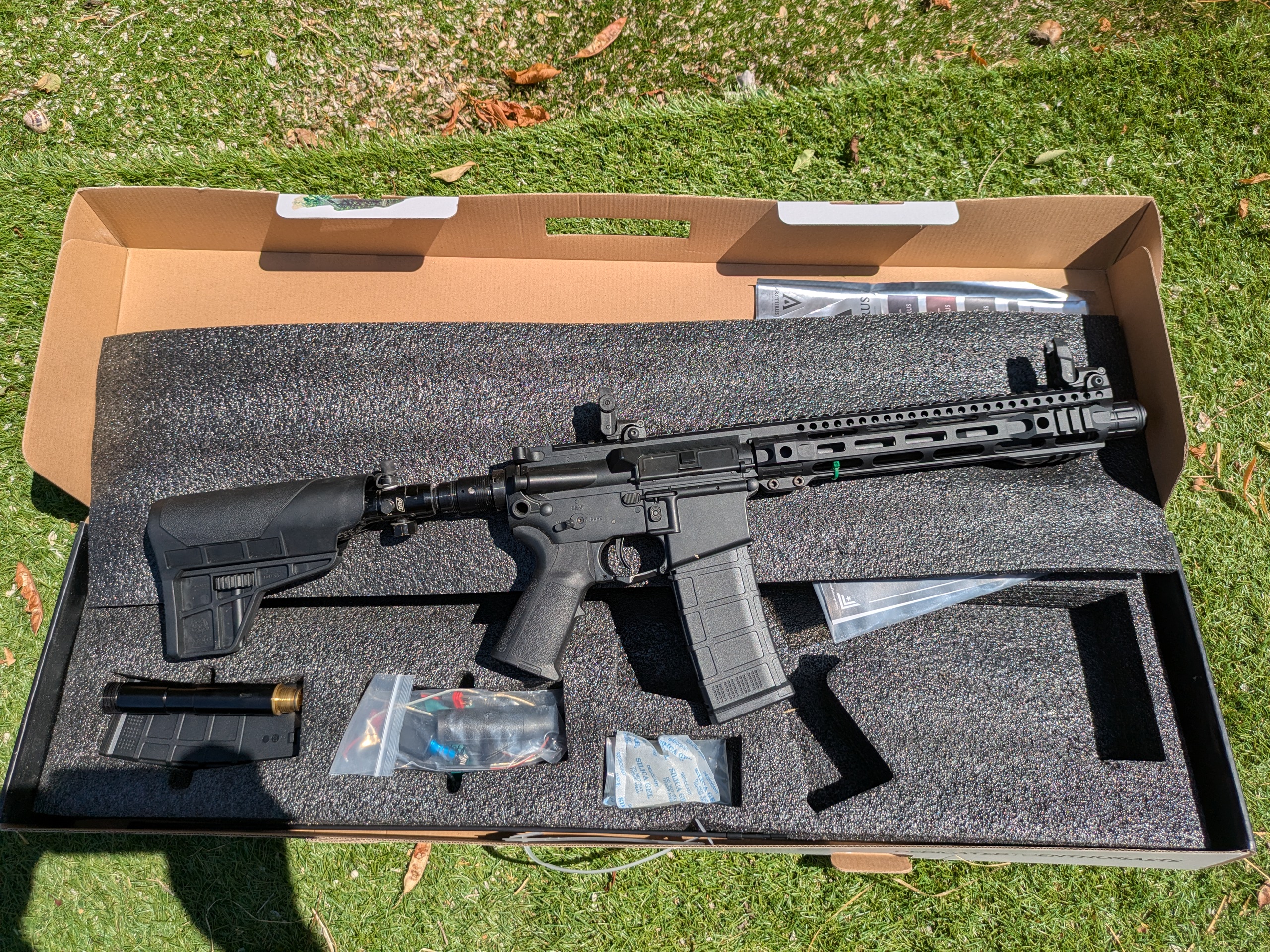 Ar15 hPa sans tuyaux full métal