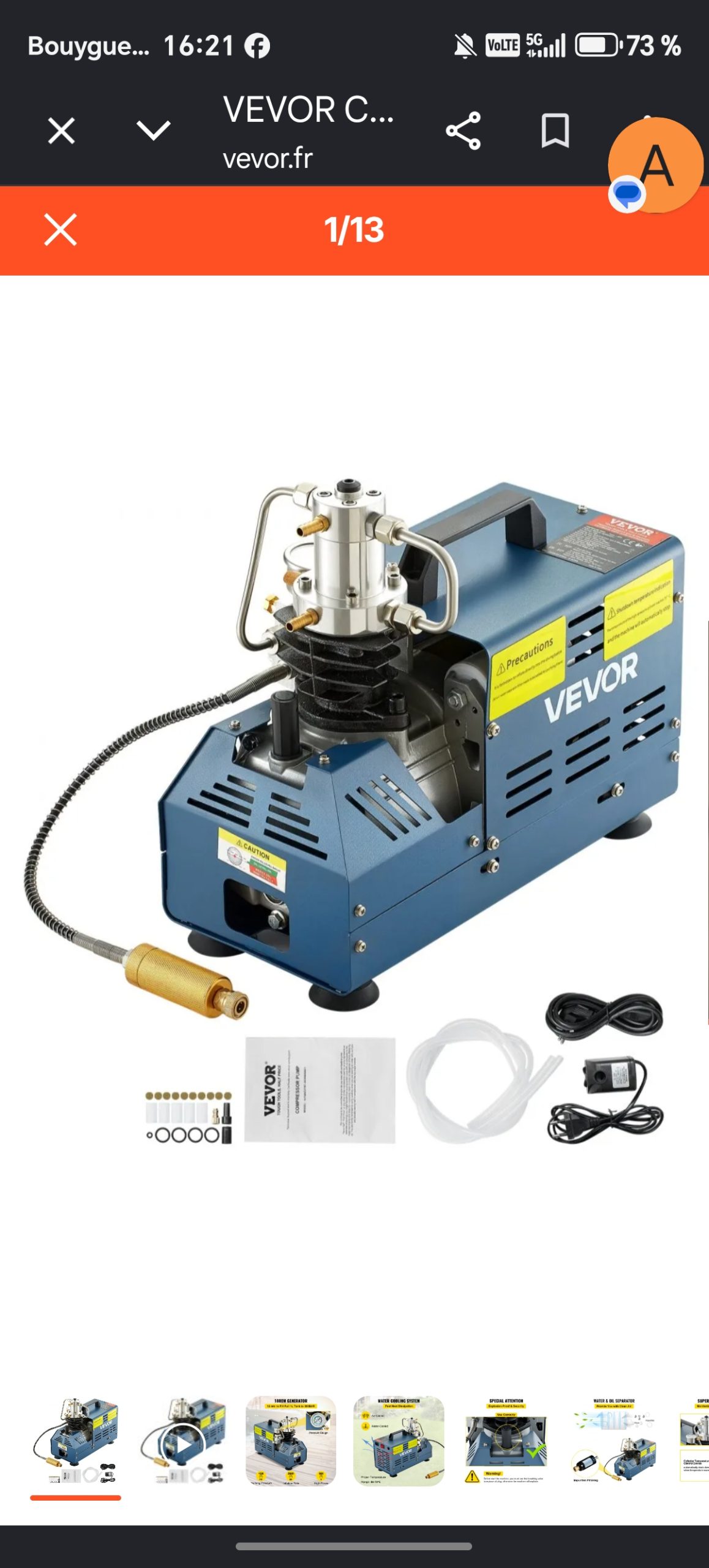 Compresseur hpa