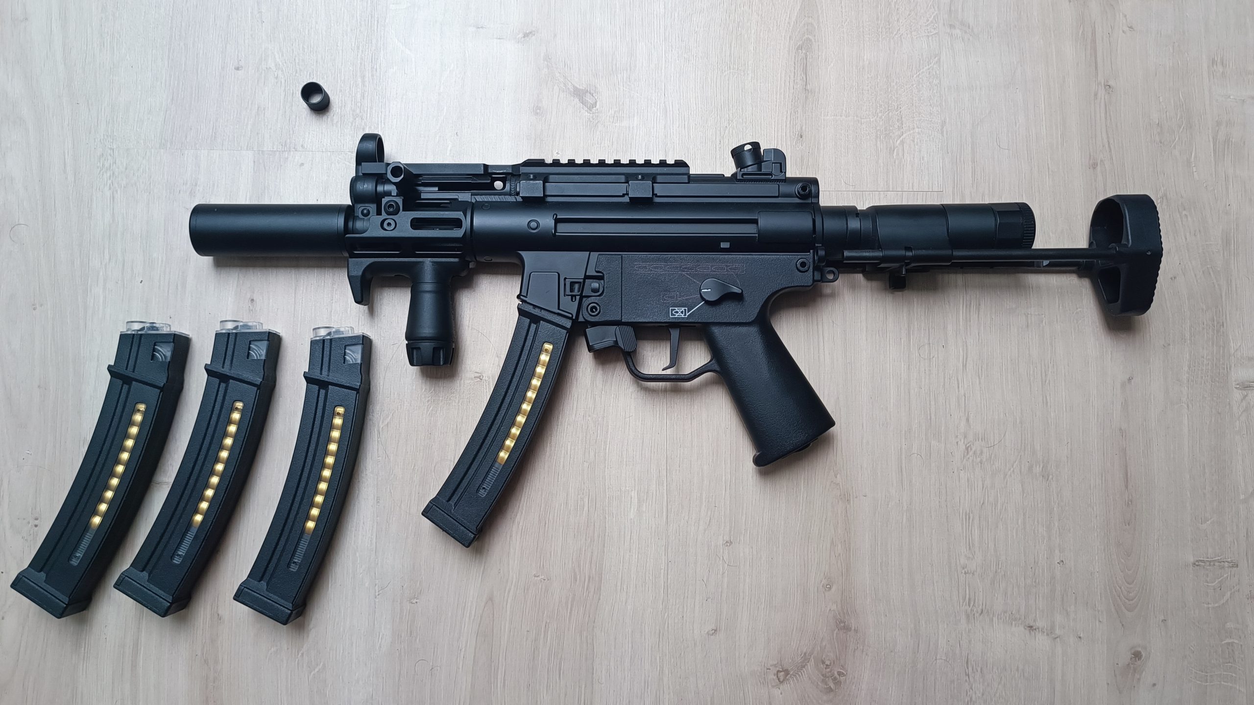 MP5K CYMA Platinum full upgrade