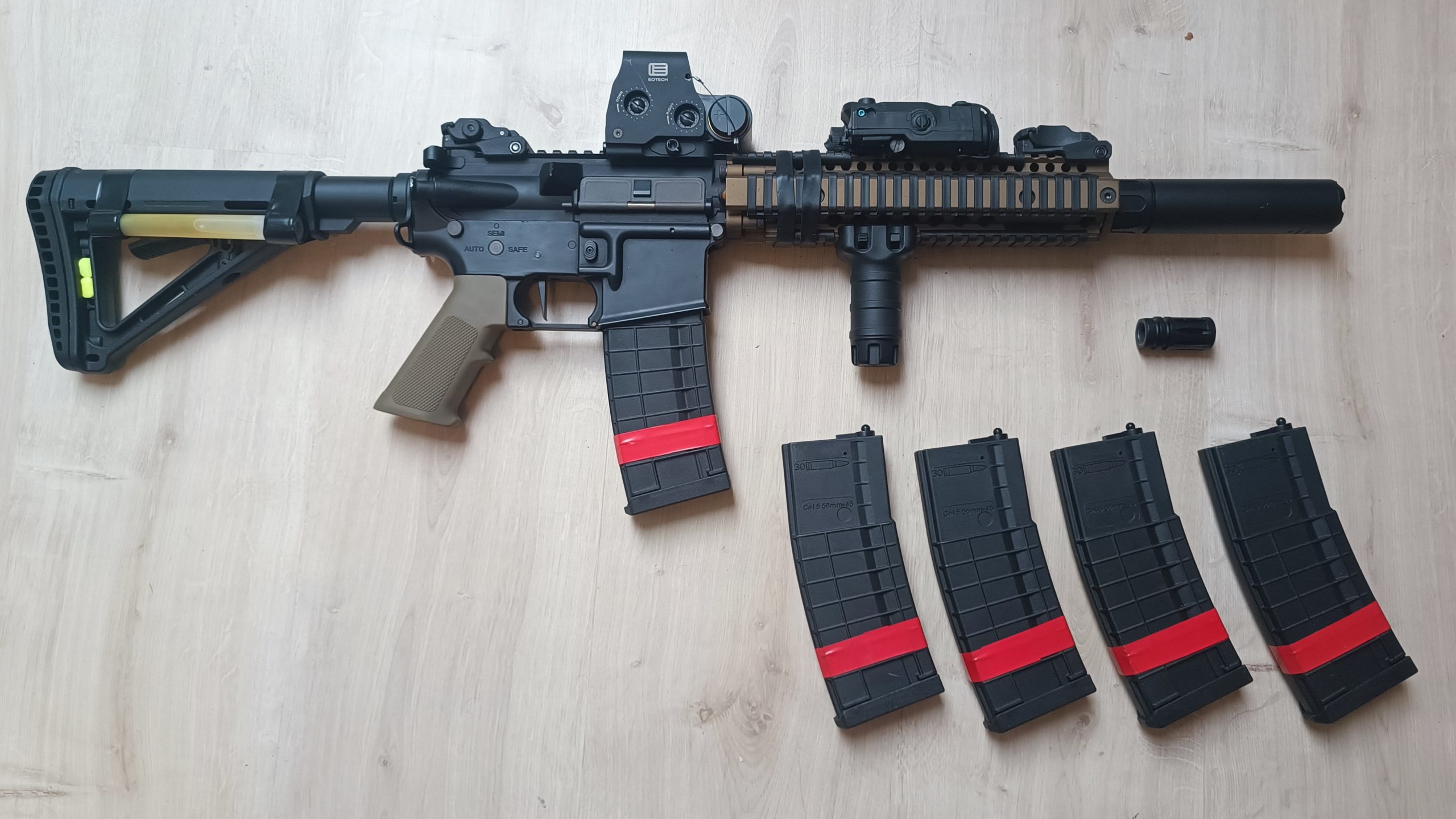 MK18 Specna Arms SA-E19 full upgrade