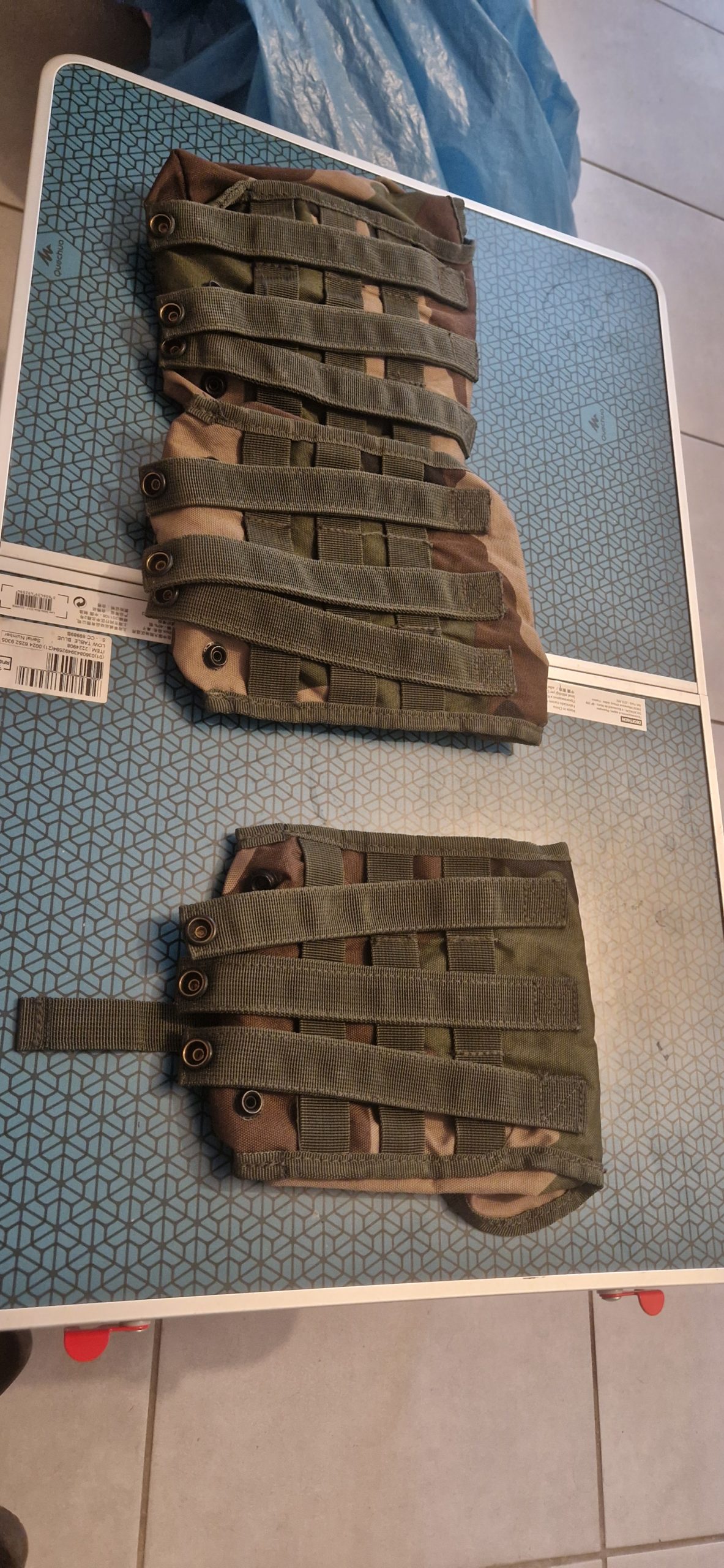 3 poche système molle