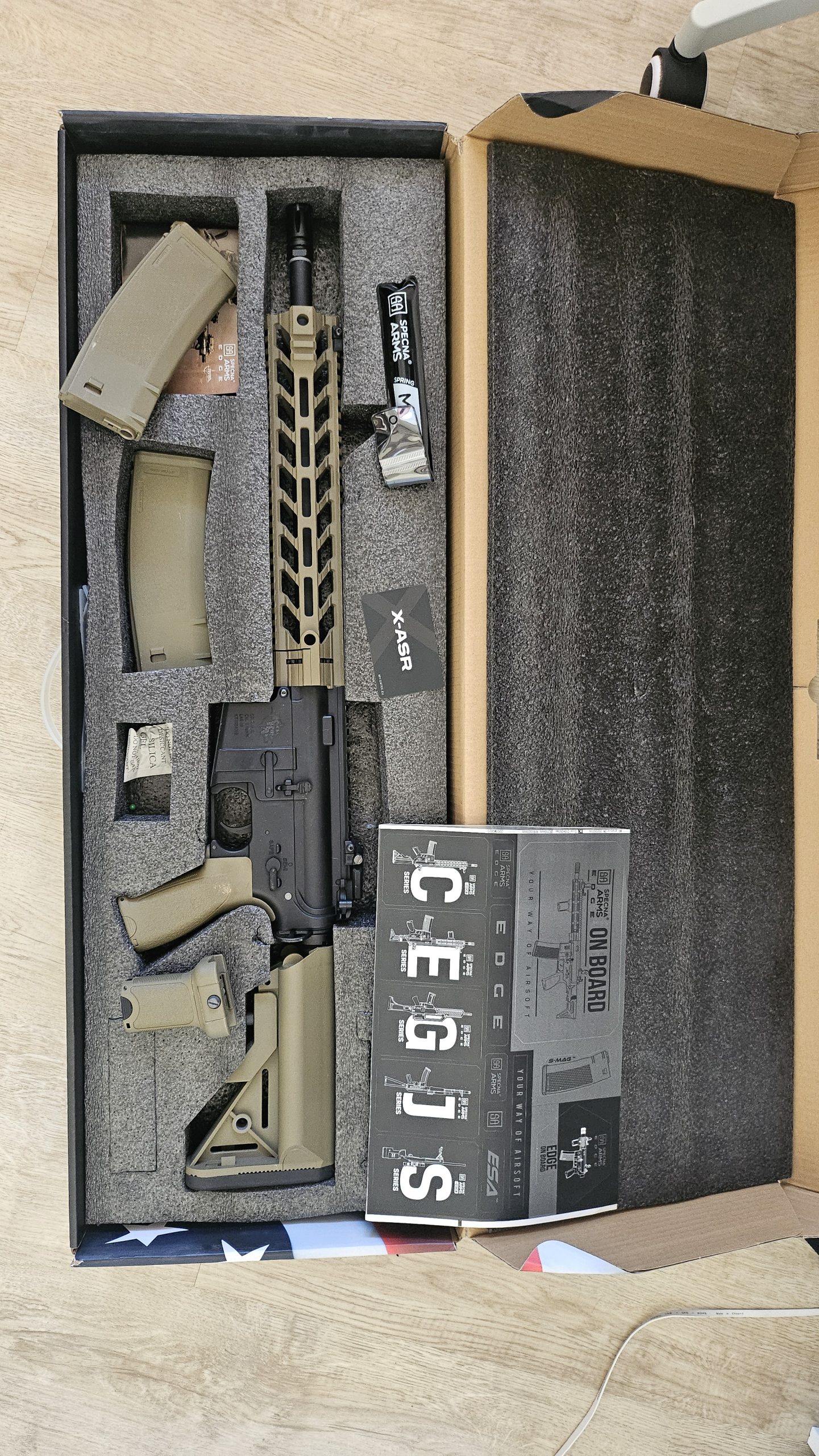 Fusil RRA SA-E15 Edge AEG Specna Arms (idéal starter pack)