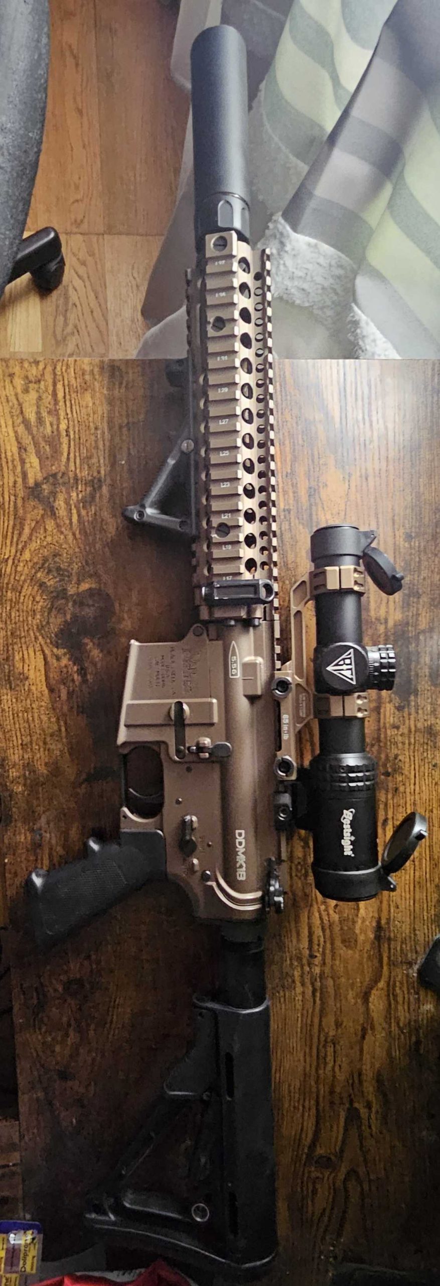 Daniel Defense DDMK18 GBBr EMG CYMA CGS + PMAG Guns Modify V3 x4