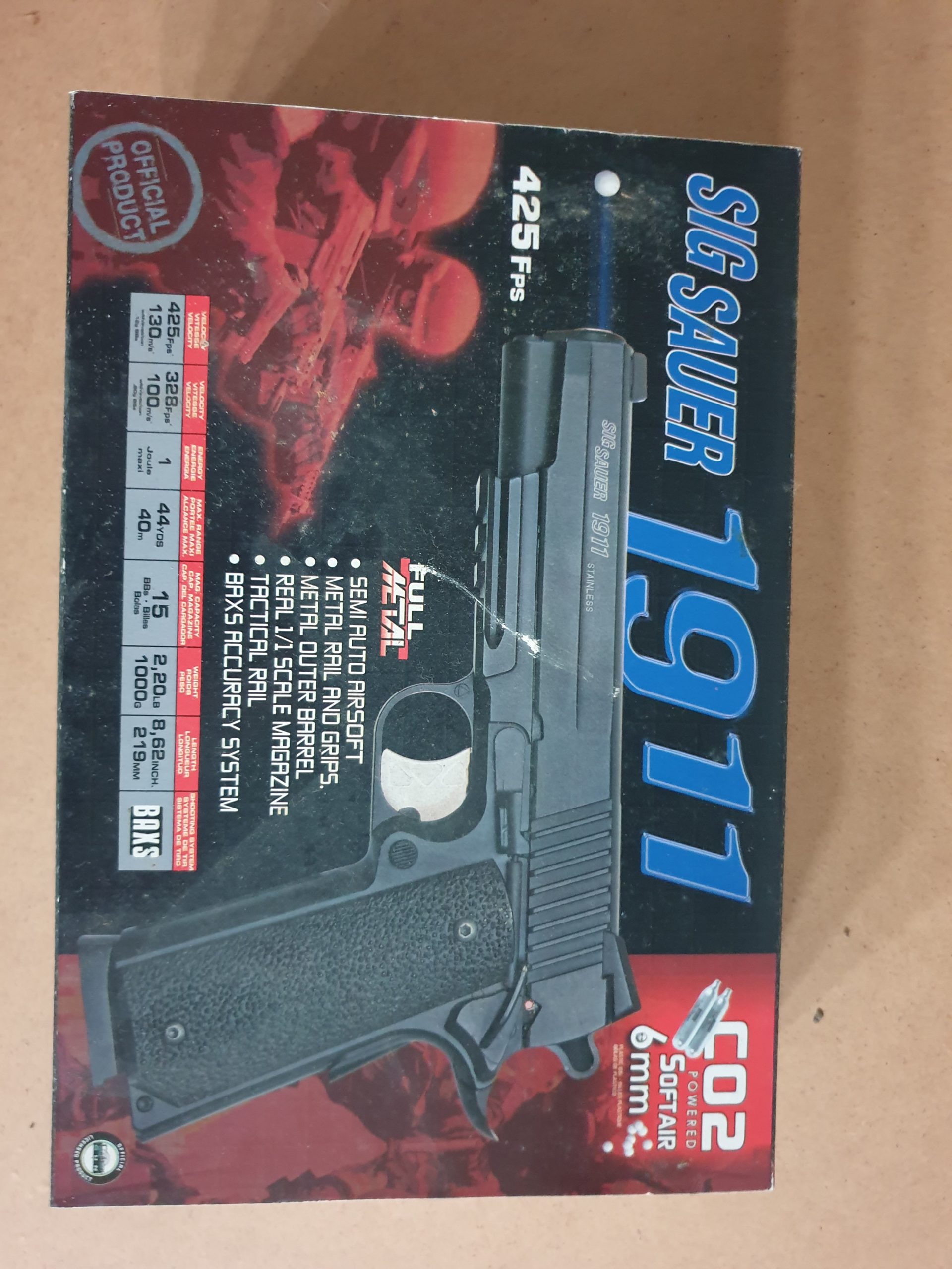 Sig sauer 1911 CO2