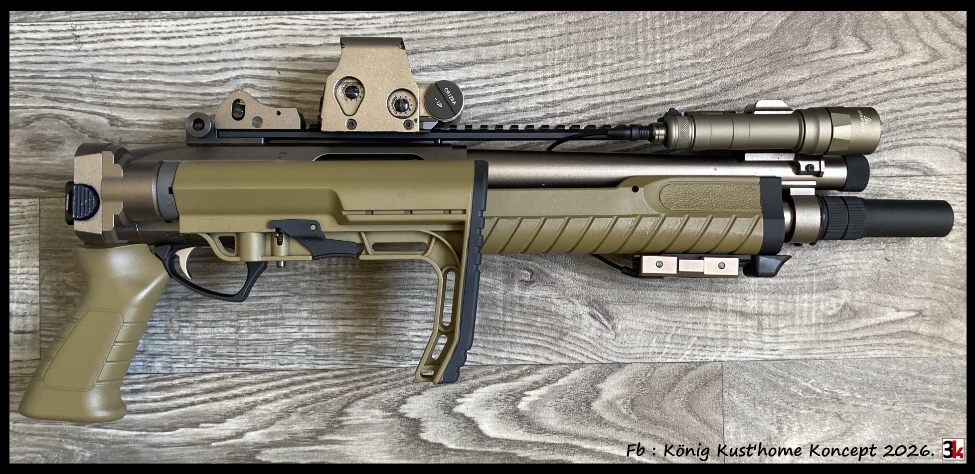 VFC SFT12 "Shat Tha Fack" custom gaz