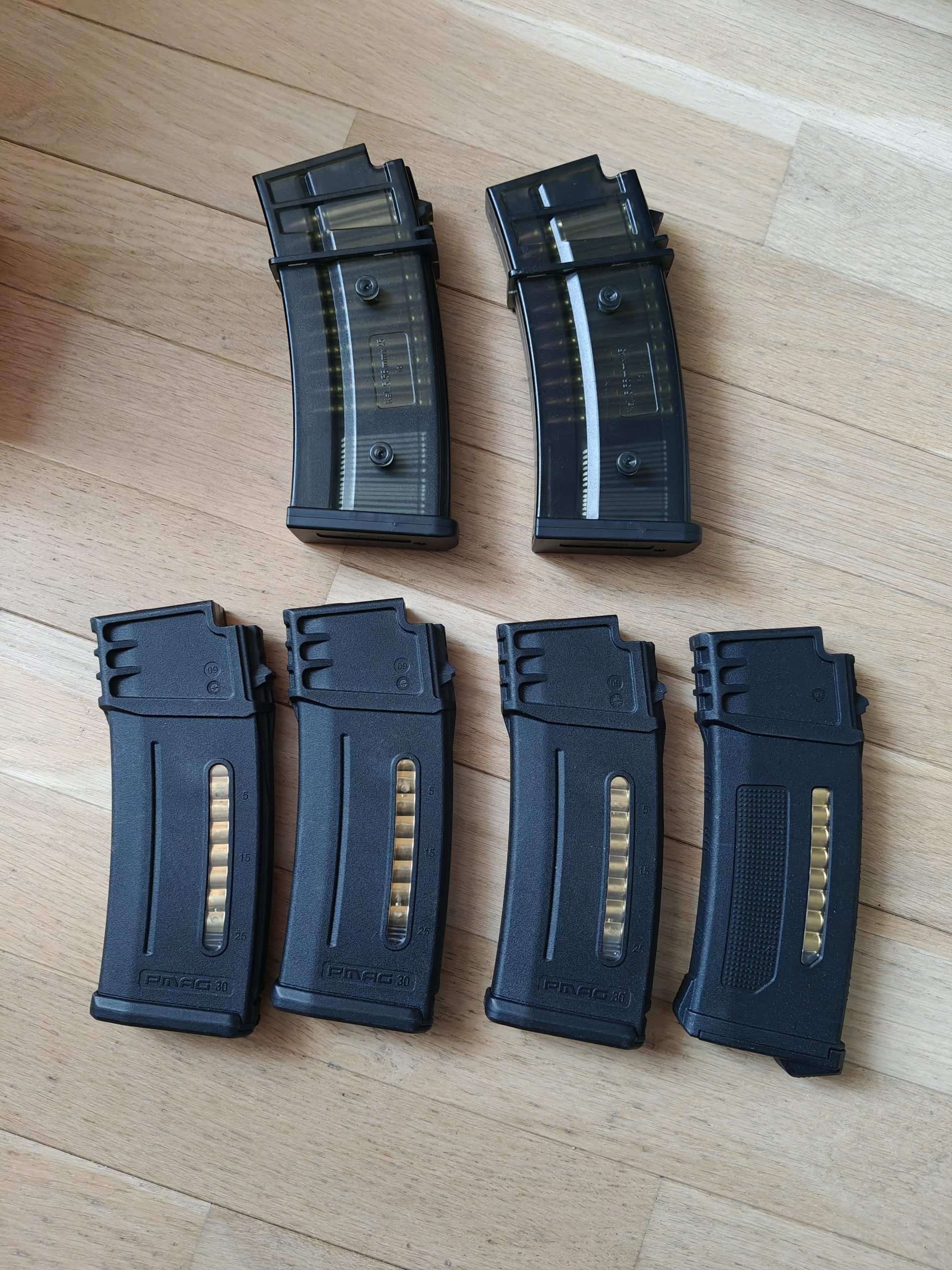 G999C (G36C) AEG WE + chargeurs PMAG + saccoche