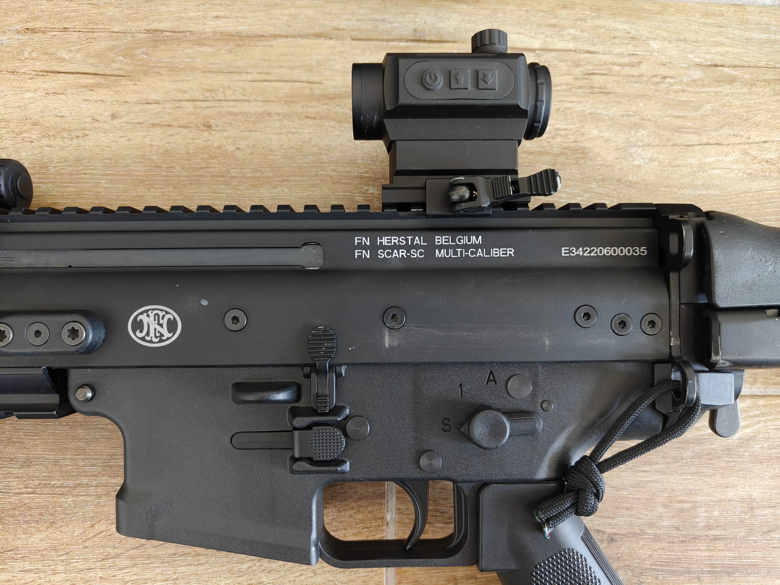 FN Scar SC Bolt + Leviathan bluetooth + Red Dot