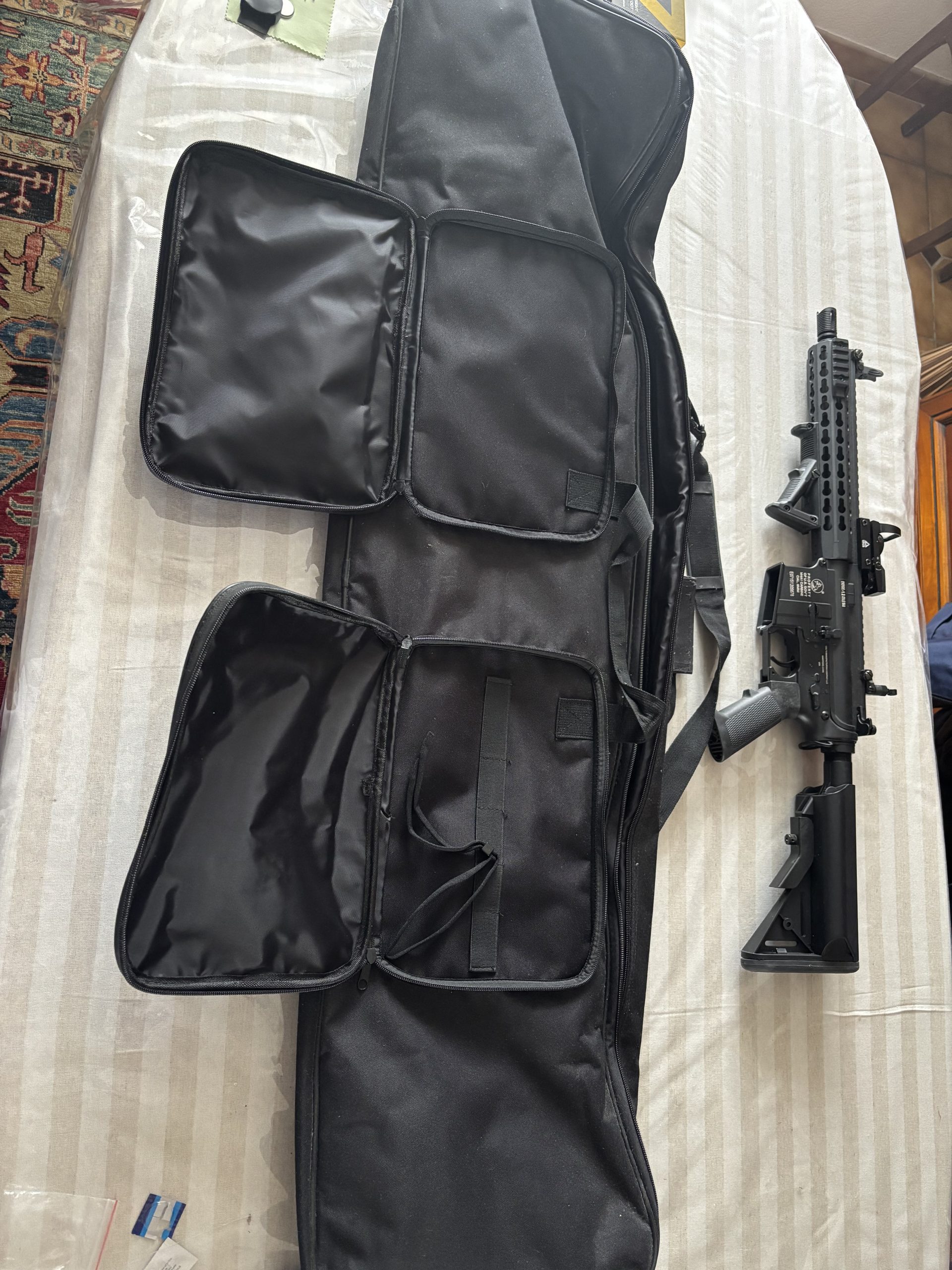 Colt M4A1 Short Keymod Airsoft + accessoires + lot complet – Full métal