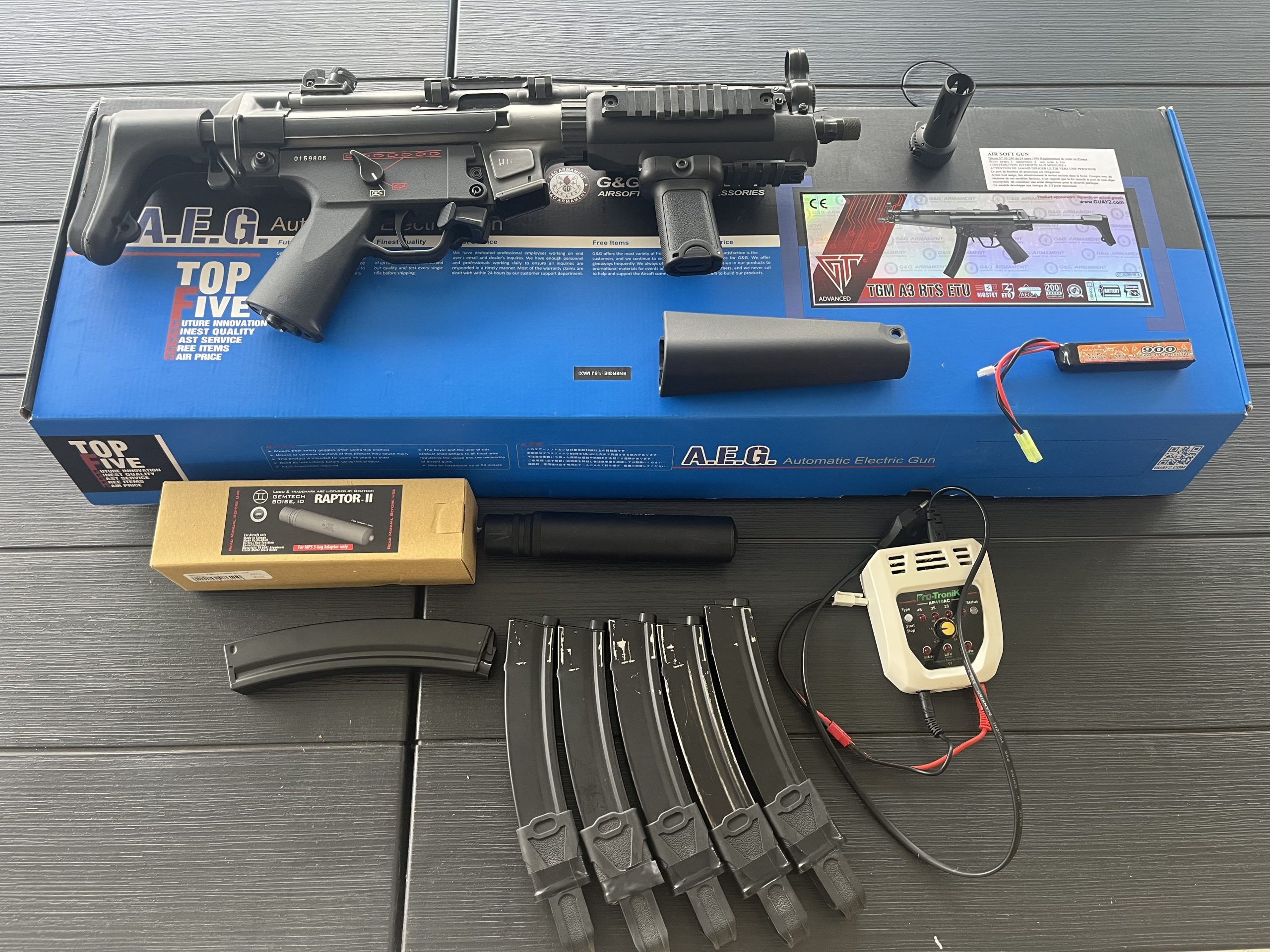 MP5 G&G + Accessoires