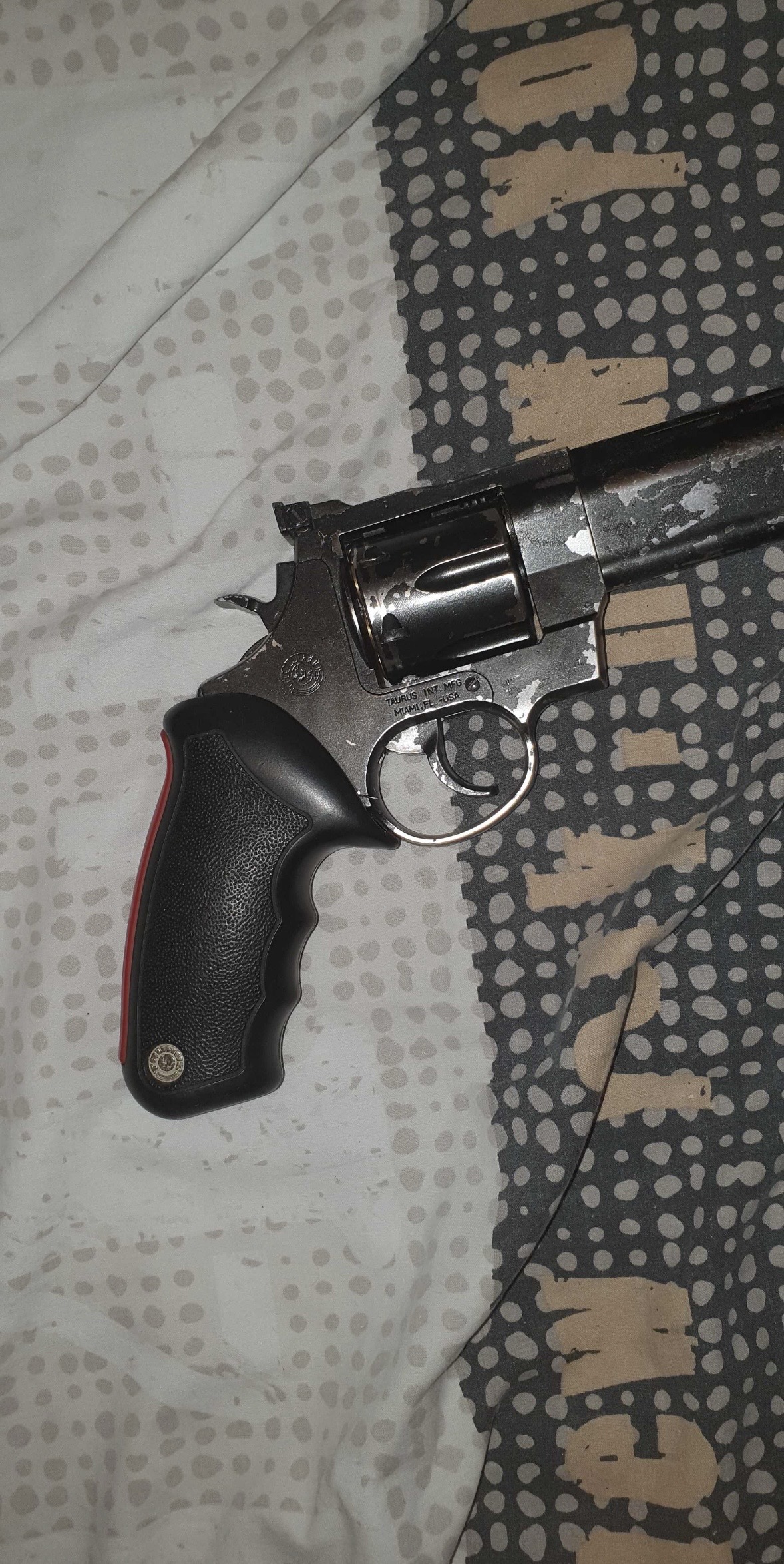 Revolver GNB Marushin Taurus Raging Bull 8" 3/8 Stainless 8mm