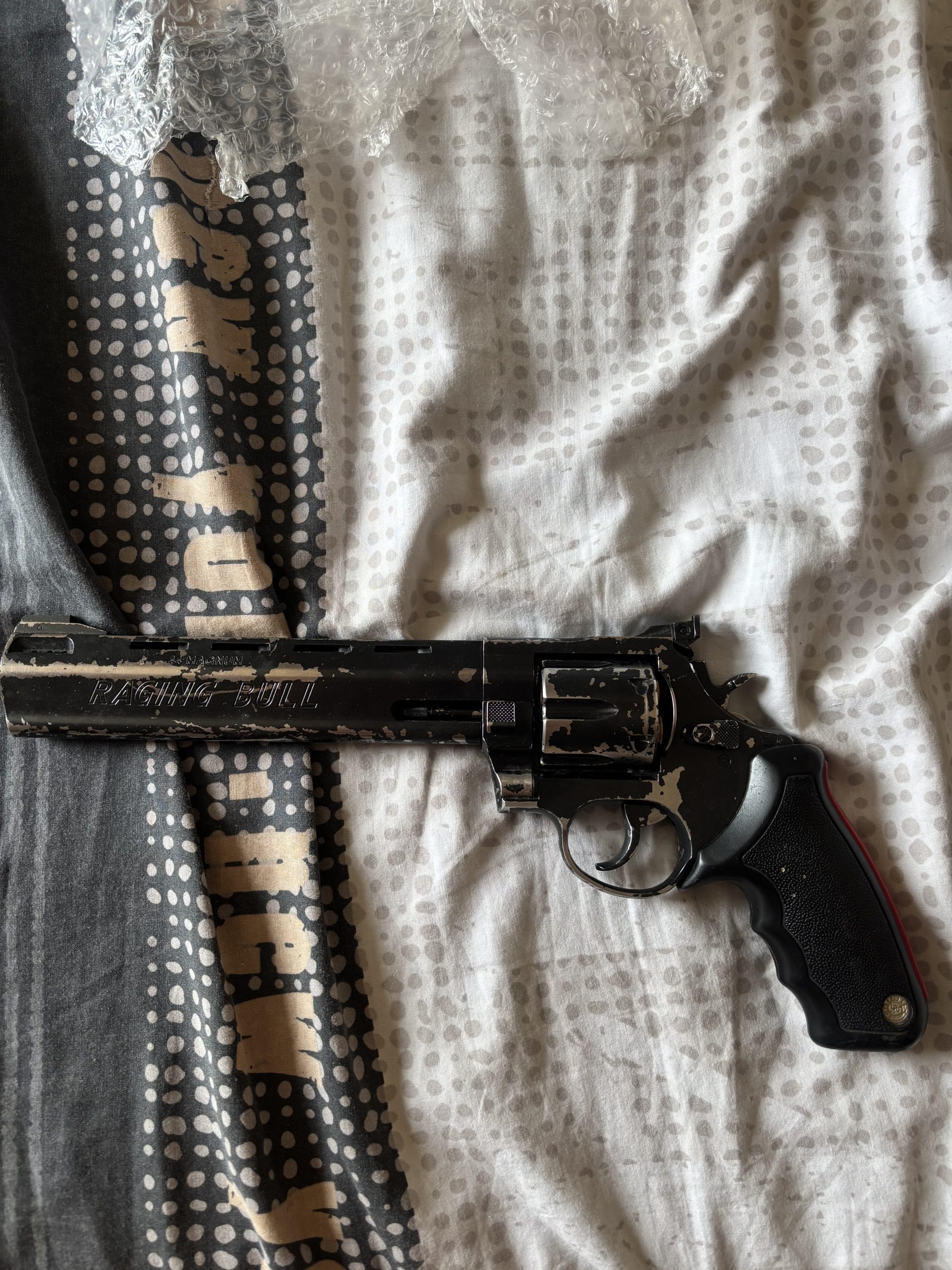 Revolver GNB Marushin Taurus Raging Bull 8" 3/8 Stainless 8mm