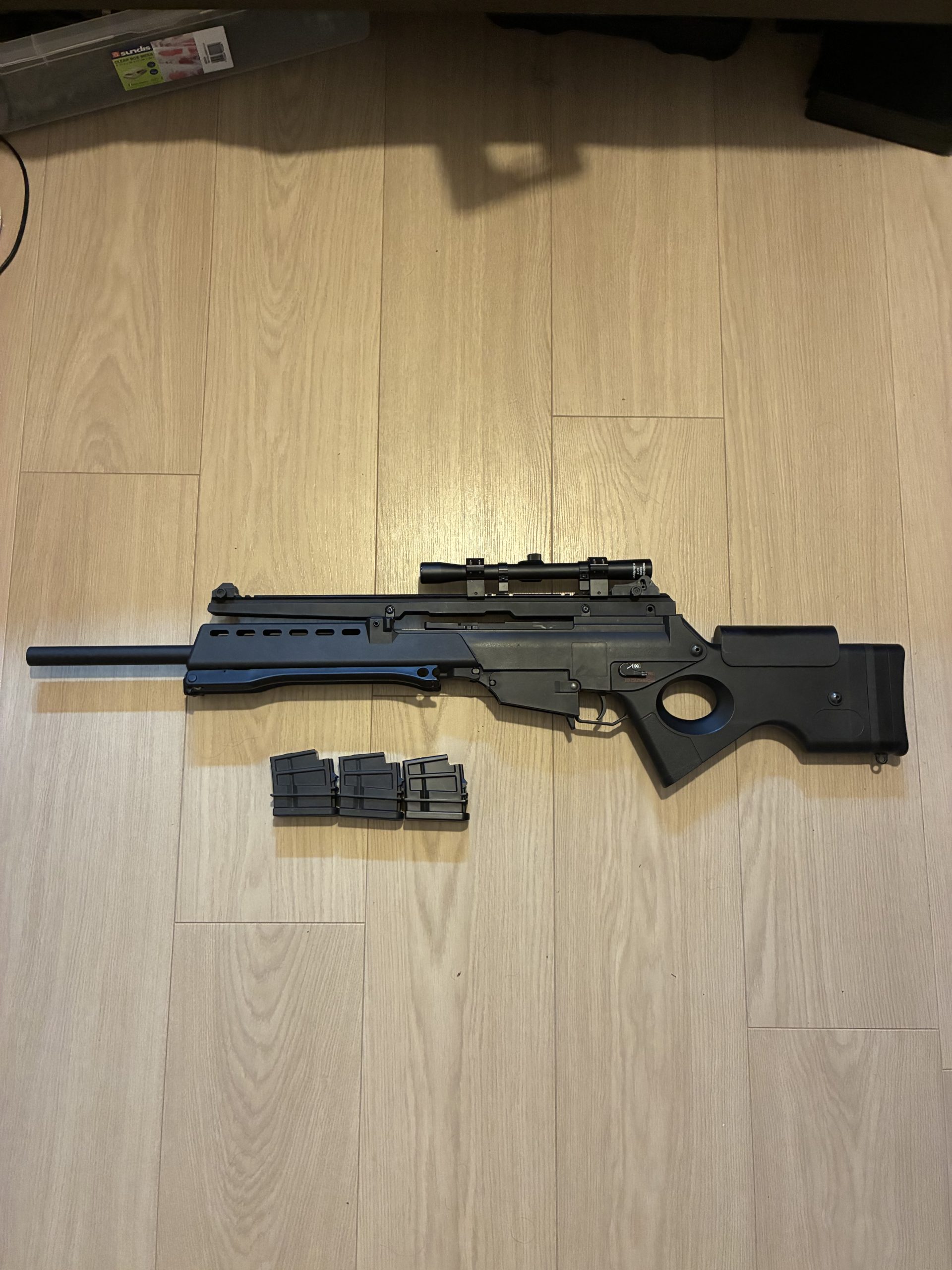 G36 DMR airsoft – prêt à jouer