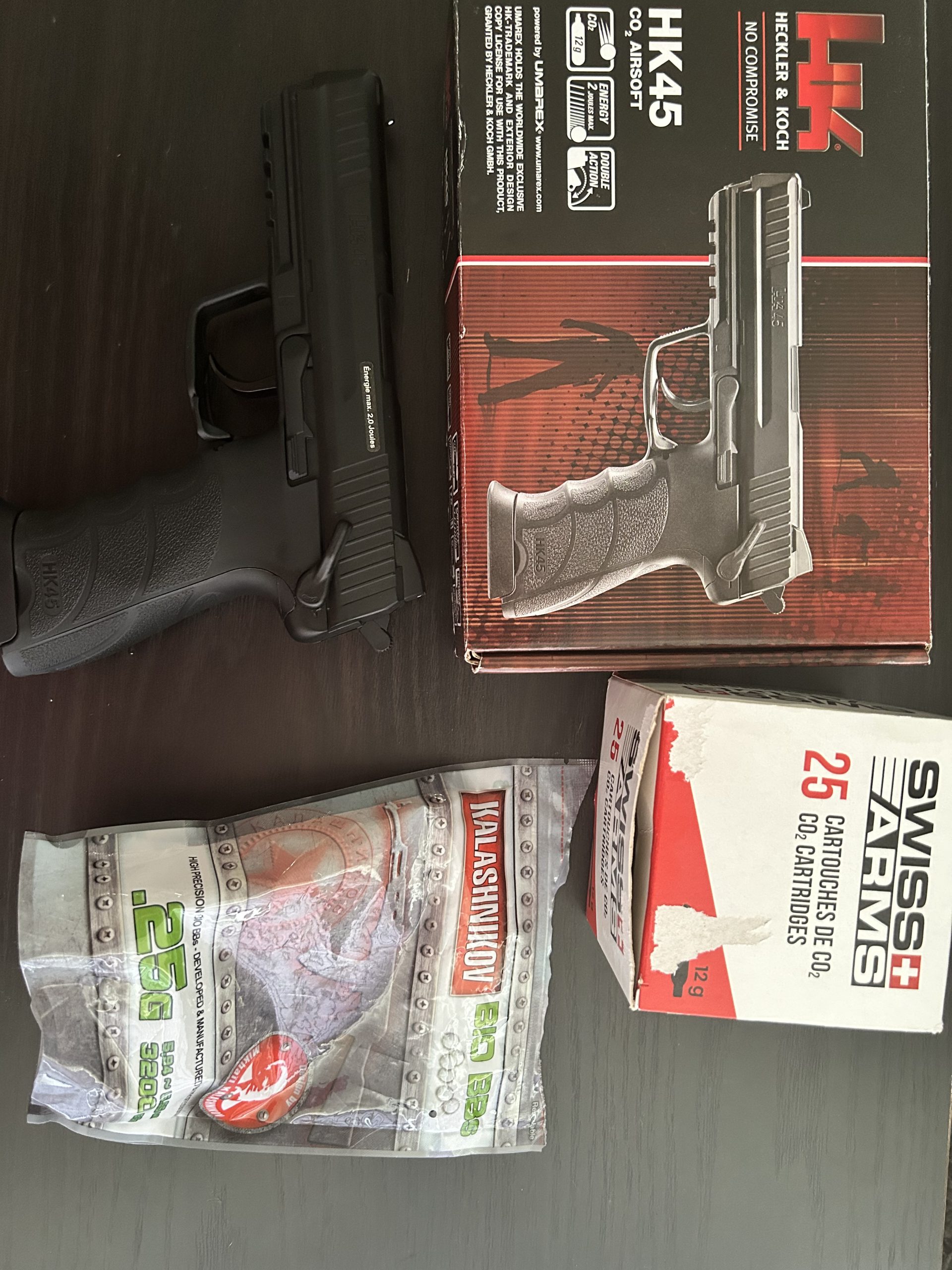 Lot réplique HK45 CO2