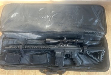 G&G MBR 308 + réplique de lunette + 3 chargeurs + housse