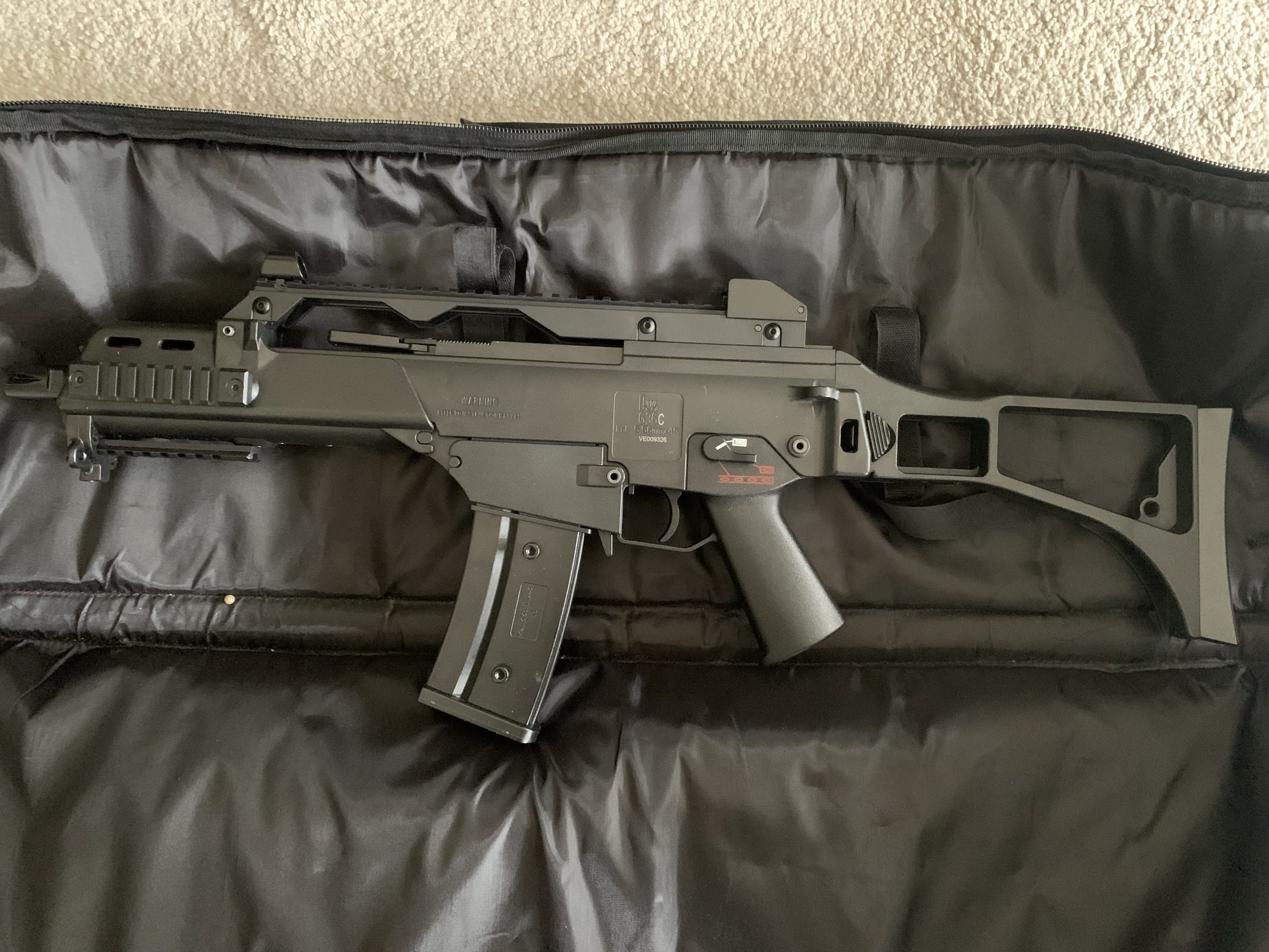 Pack HK G36C Umarex + Accessoires Swiss Arms & Billes Bio