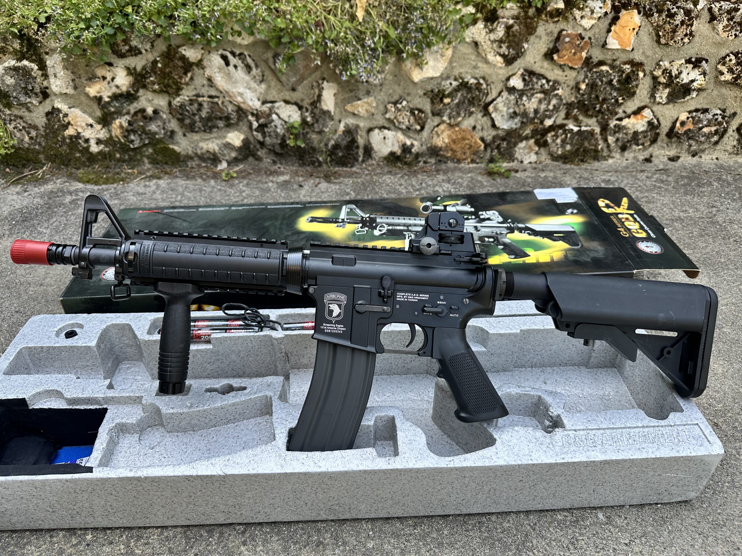 AEG16 CQBR marque G&G G4 series