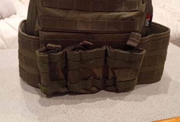 Veste Gilet Tactique Lourd Ciras Molle Swiss Arms – Olive