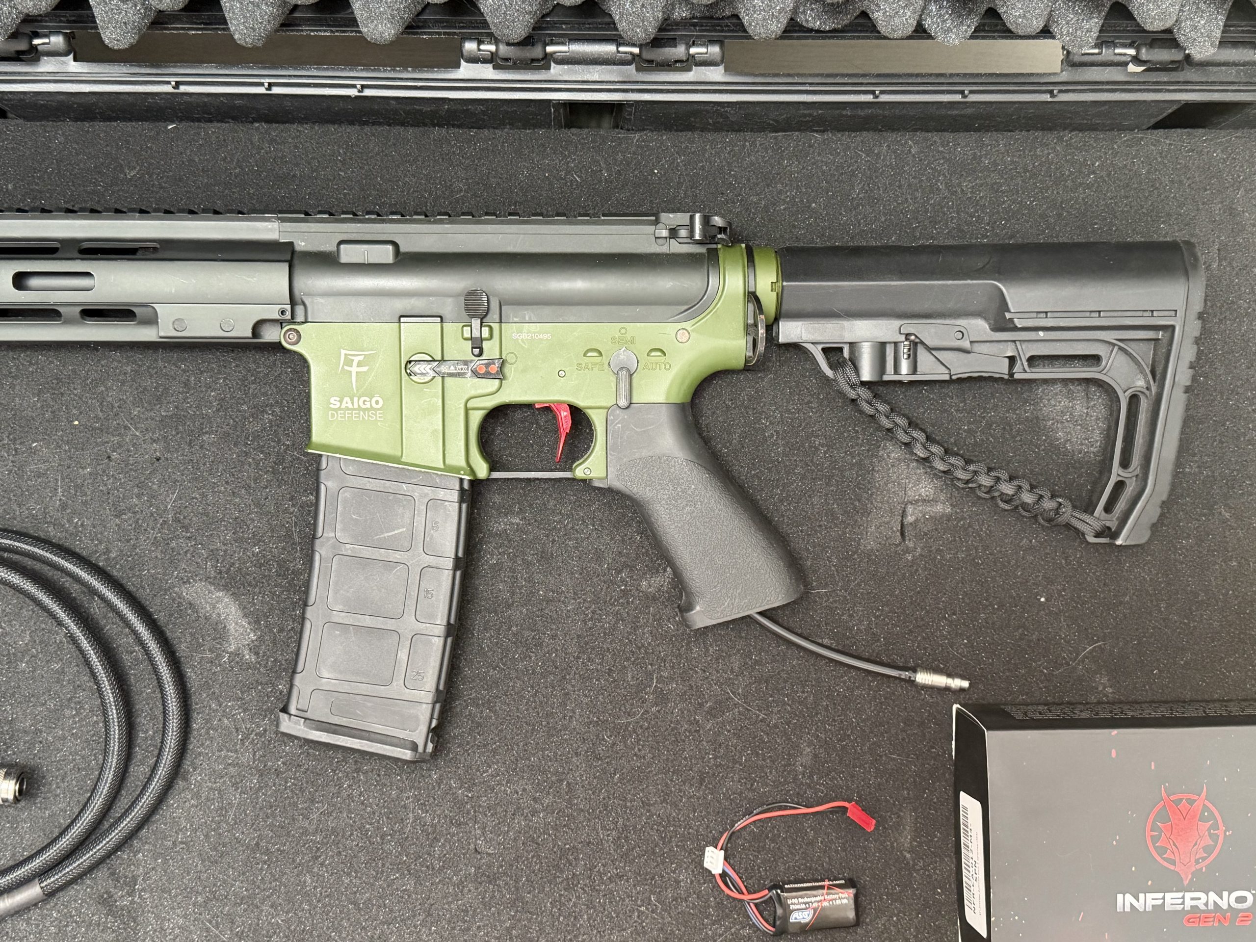 Réplique SAIGO HPA WOLVERINE INFERNO GEN2