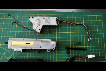 ICS M4 Complete Gear Box w/ Wiring Gears and Trigger Assembly